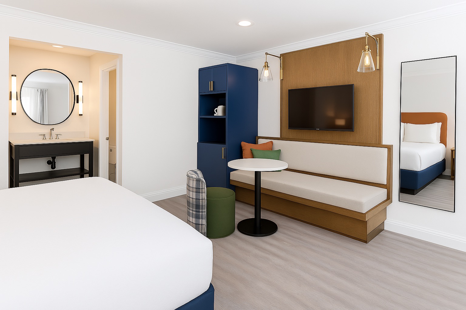 Double Deluxe King Bed