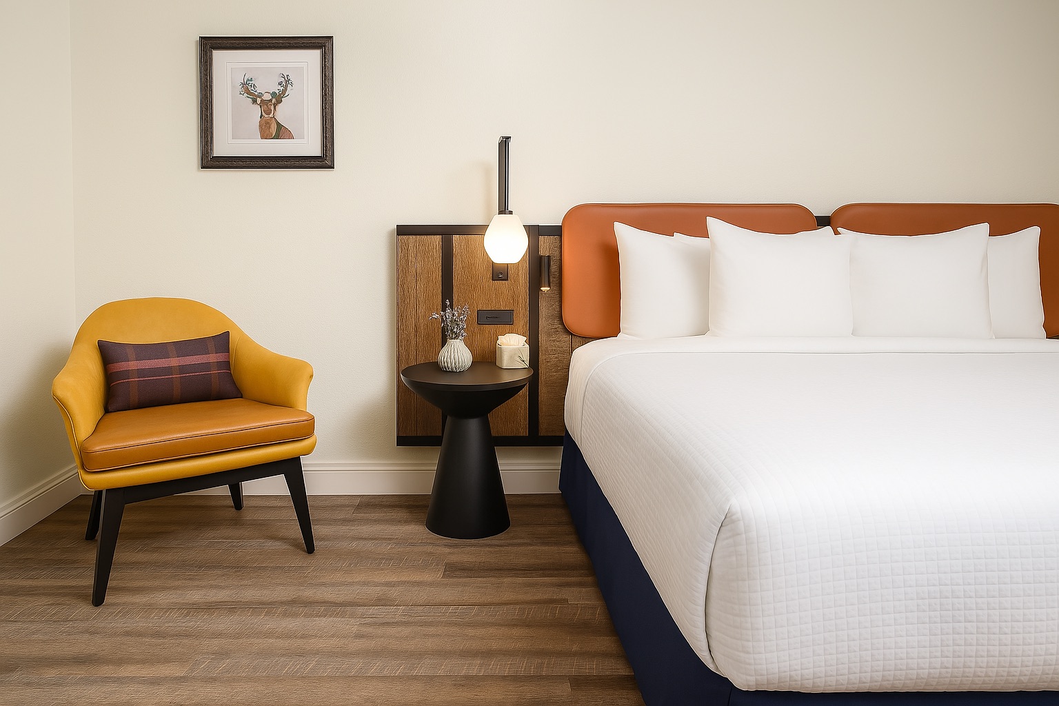 Double Deluxe King Bed