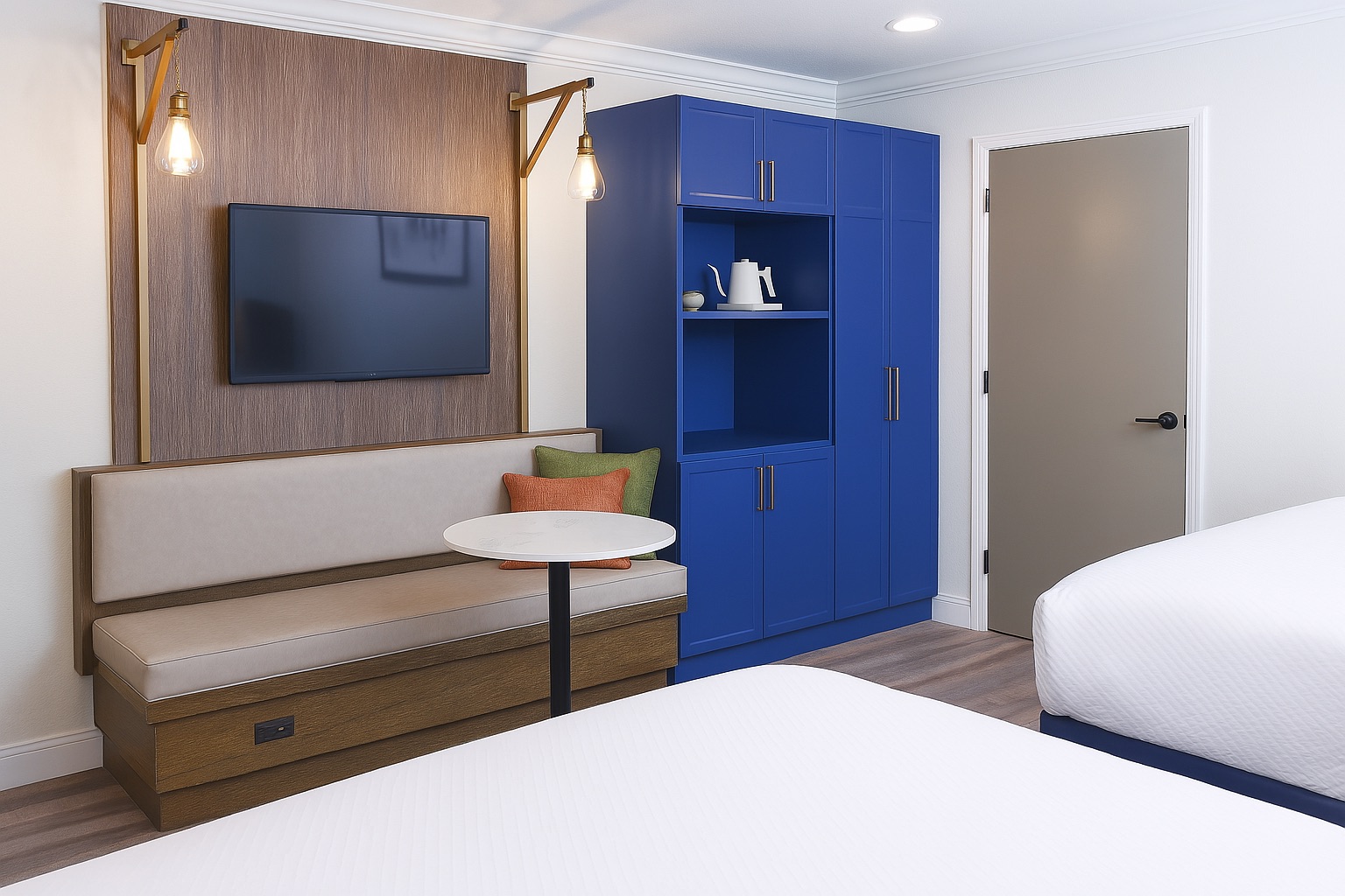 Family Room Queen Size Bed