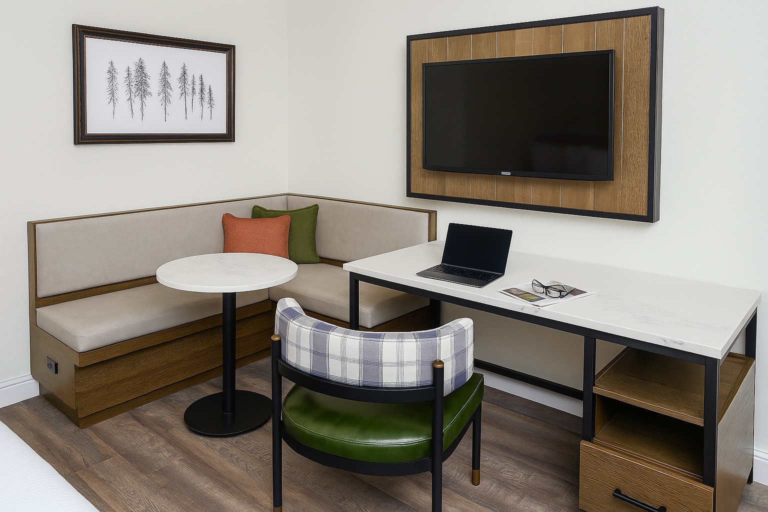 Family Room Queen Size Bed