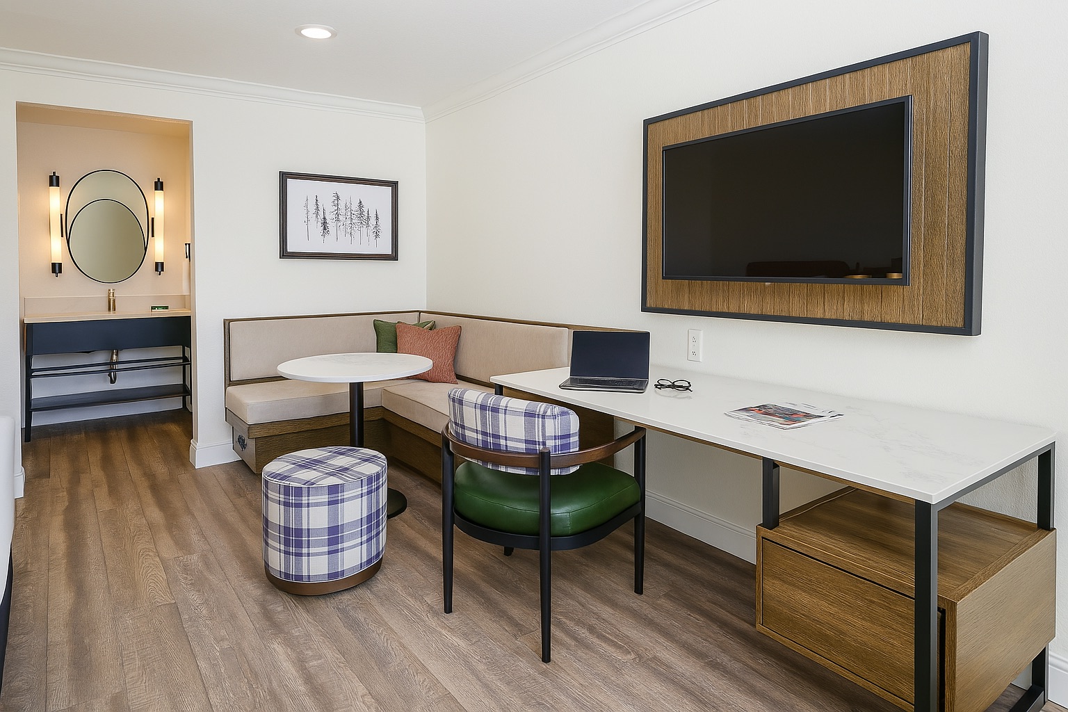 Family Room Queen Size Bed