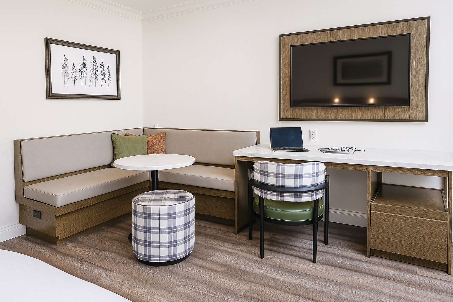 Family Room Queen Size Bed