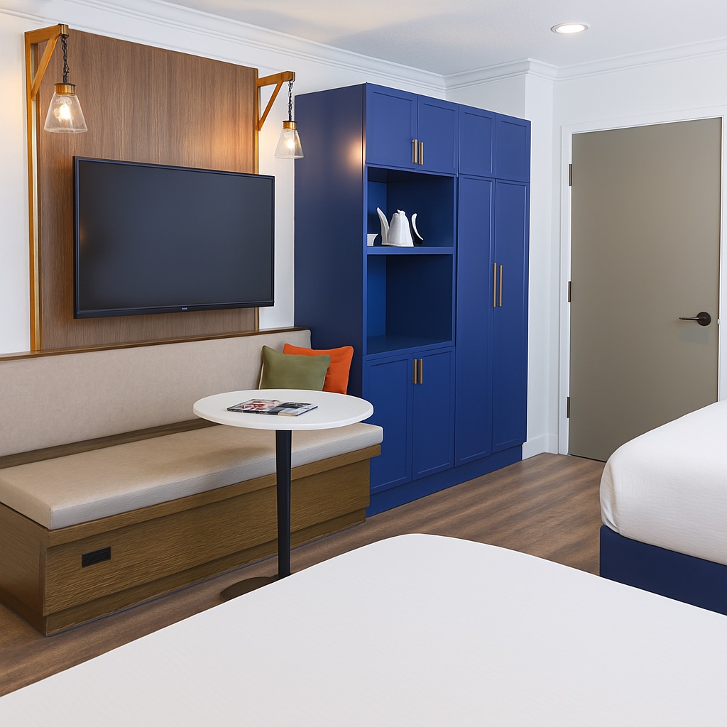 Family Room Queen Size Bed