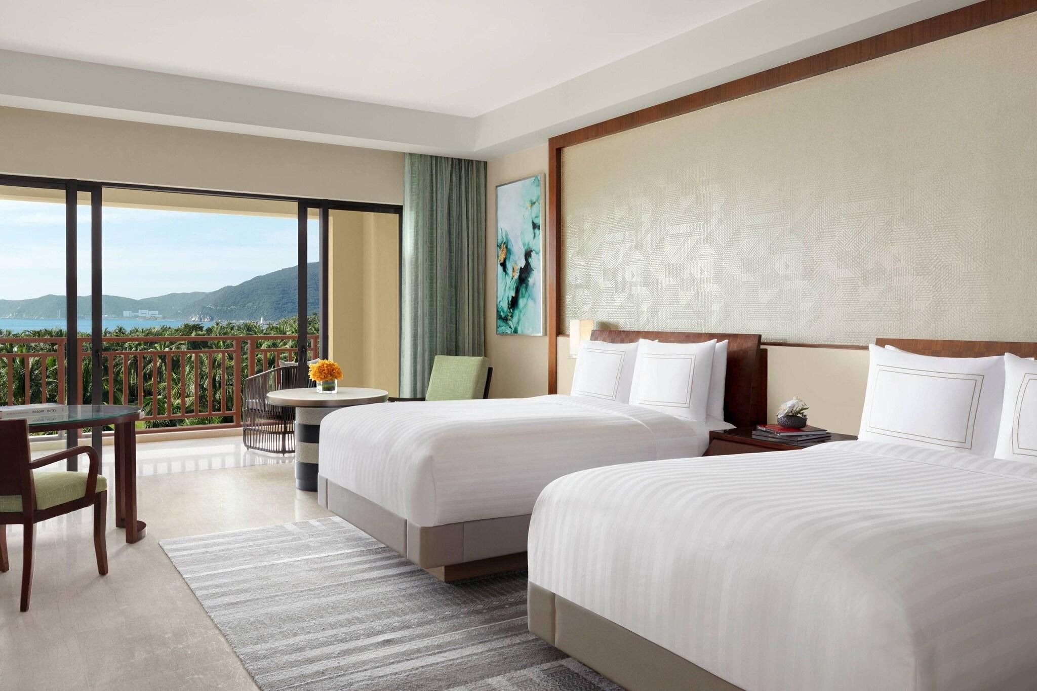 Quadruple Ocean View Two Double Beds