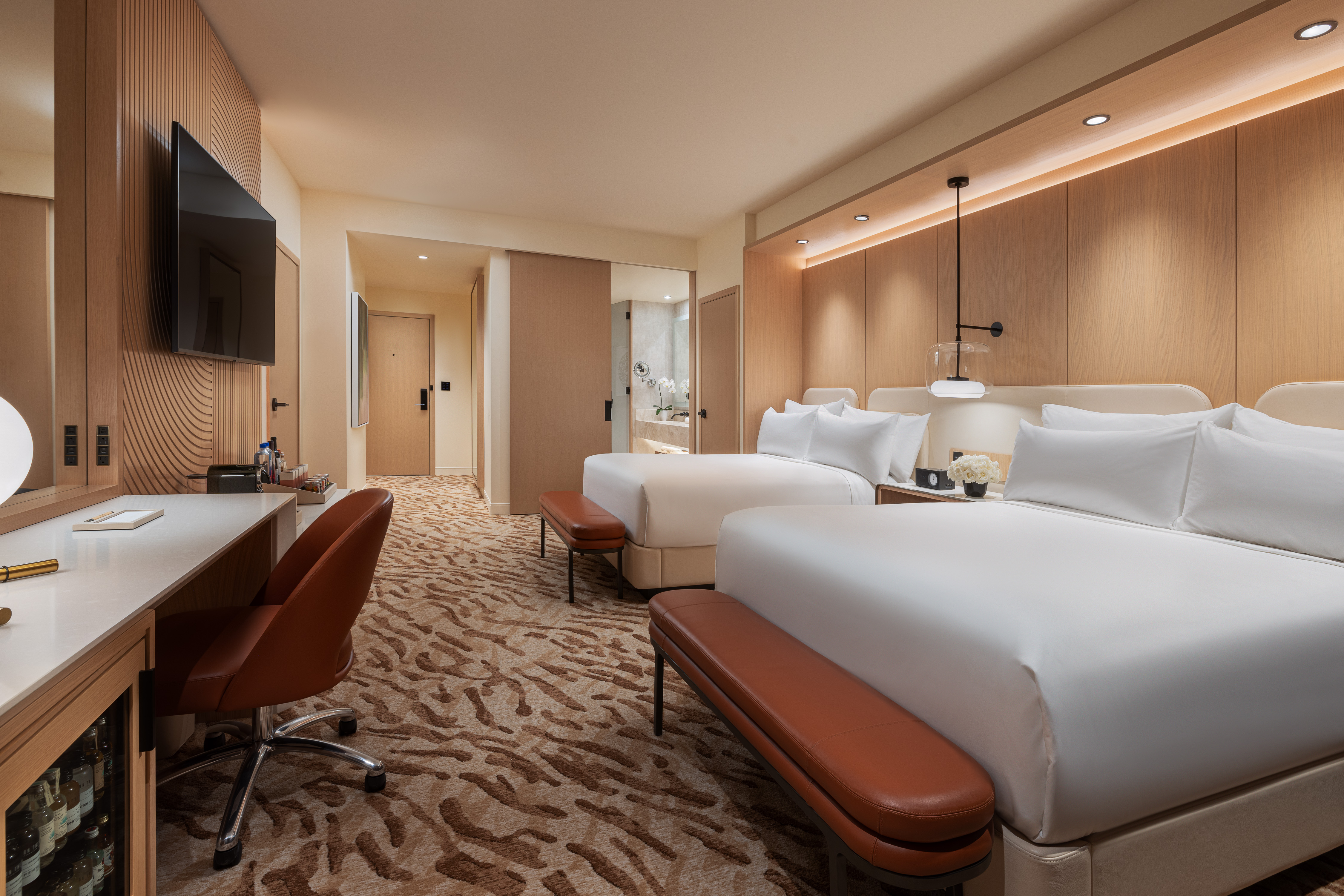 Double Two Queen Beds