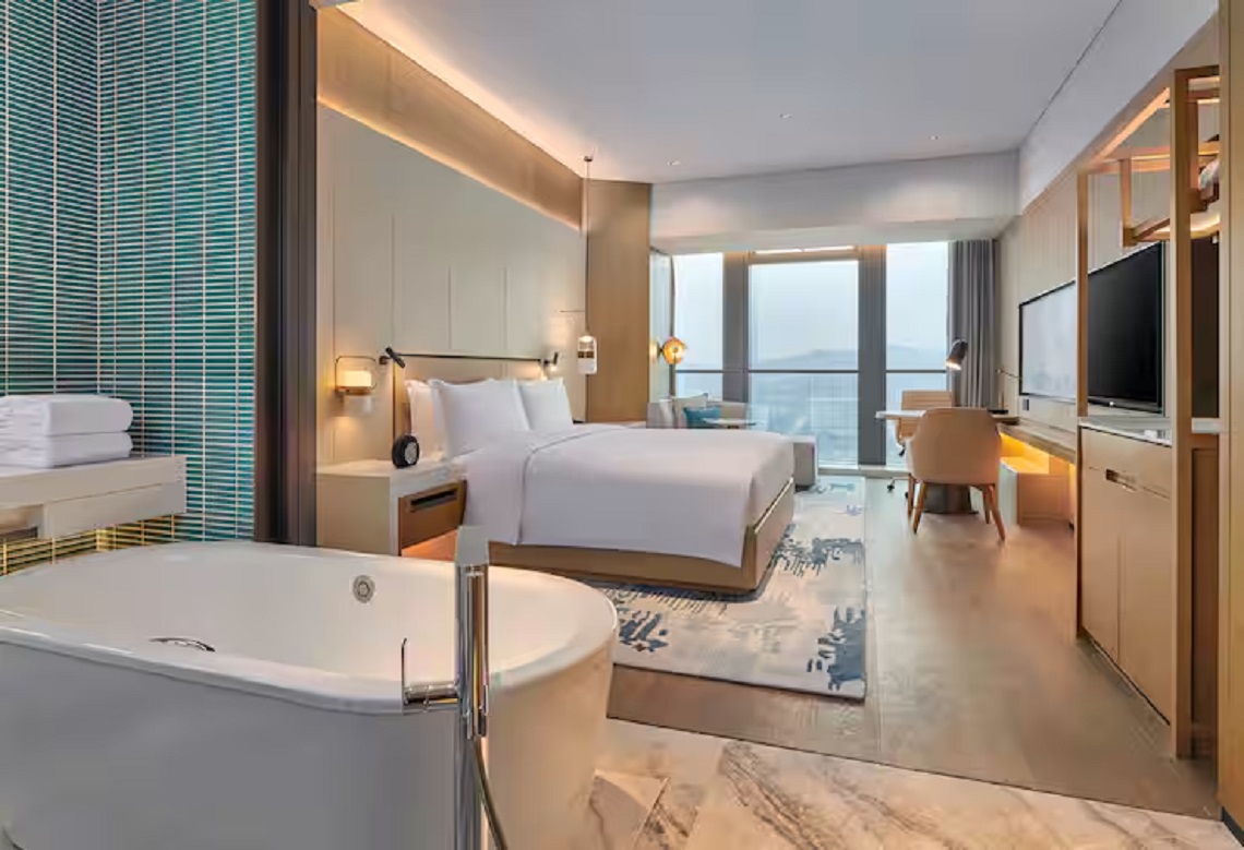 Double Guest Room King Bed