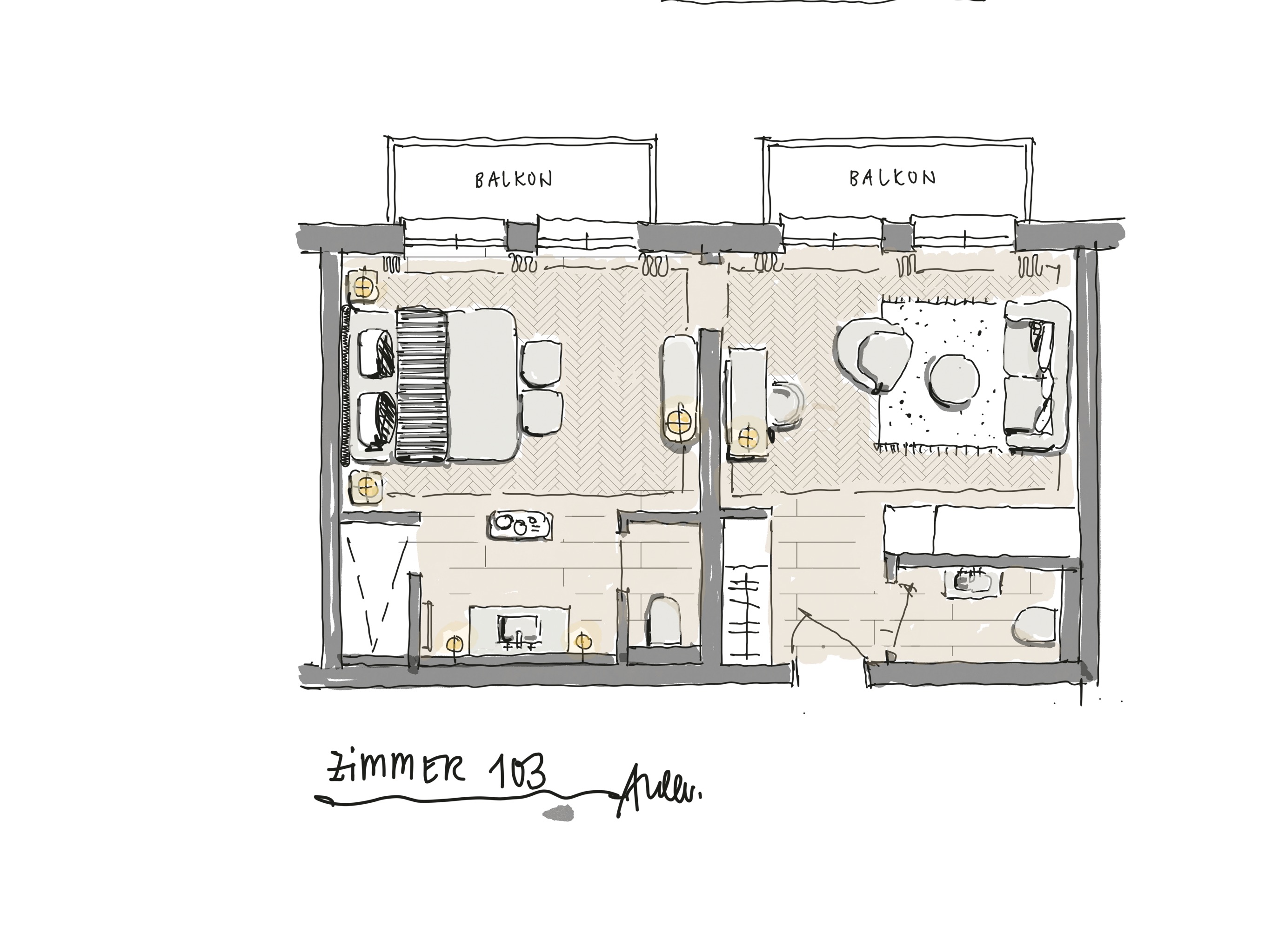 Junior Suite Deluxe with Balcony