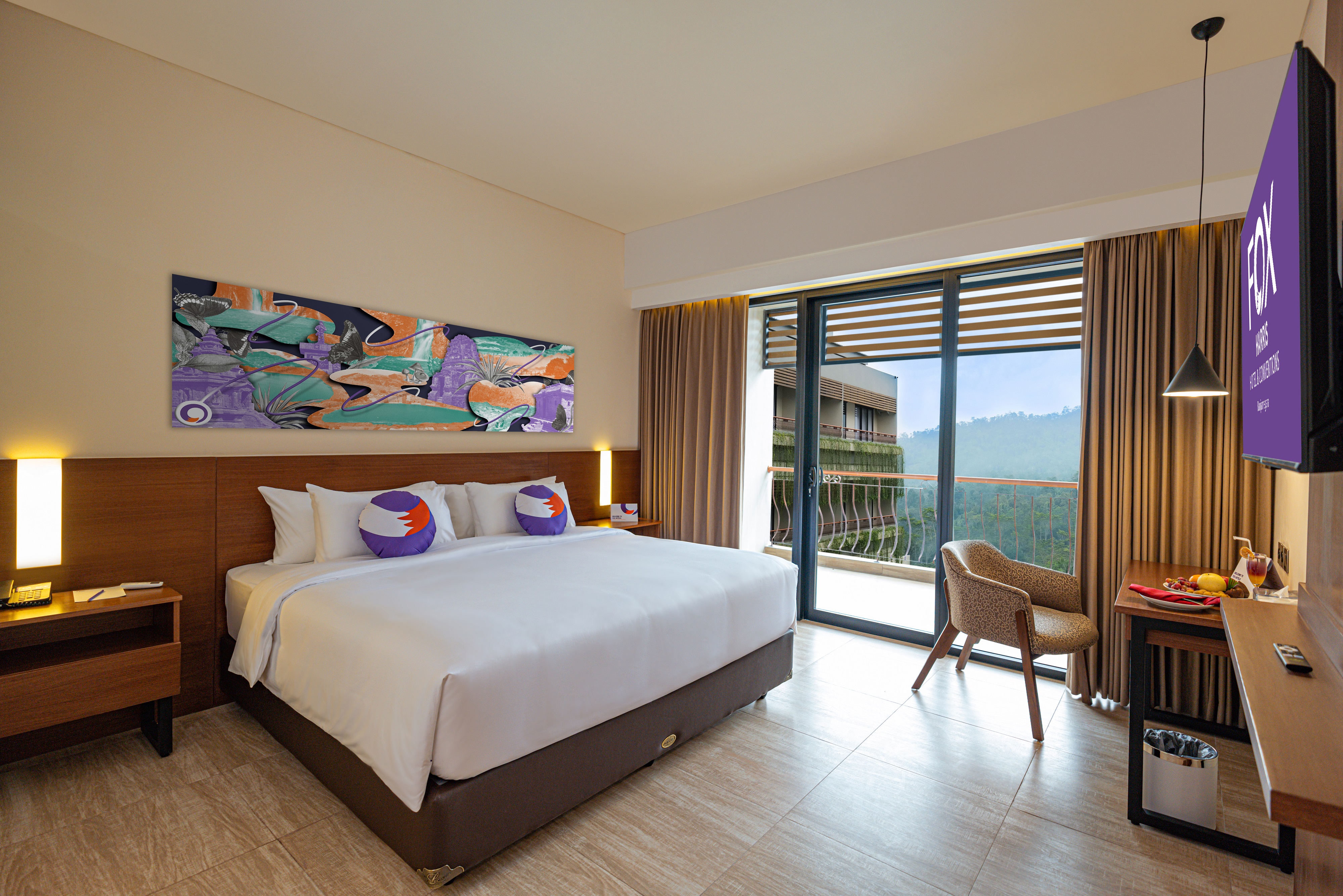 Double or Twin Deluxe Mountain View