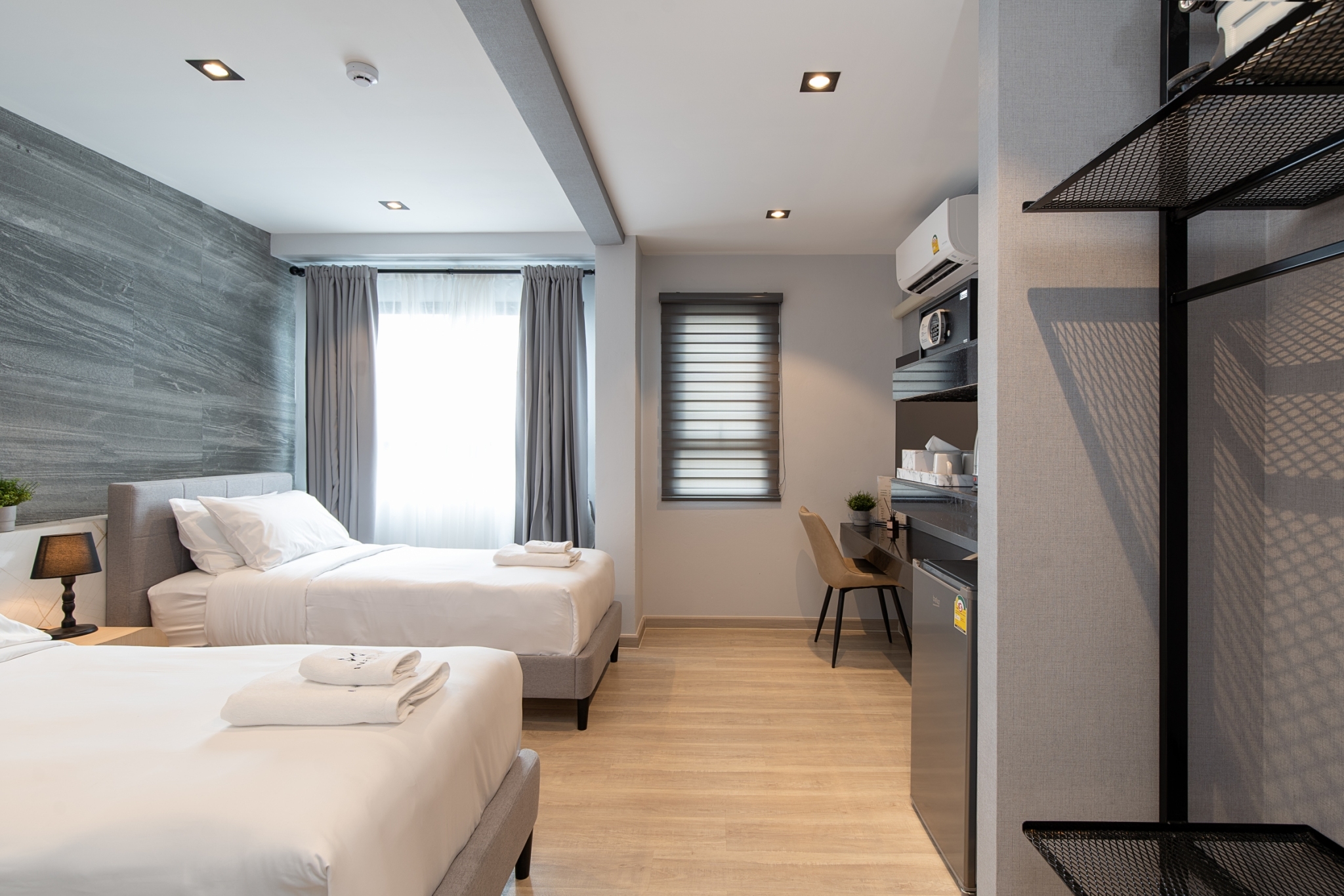 Twin with Double Bed