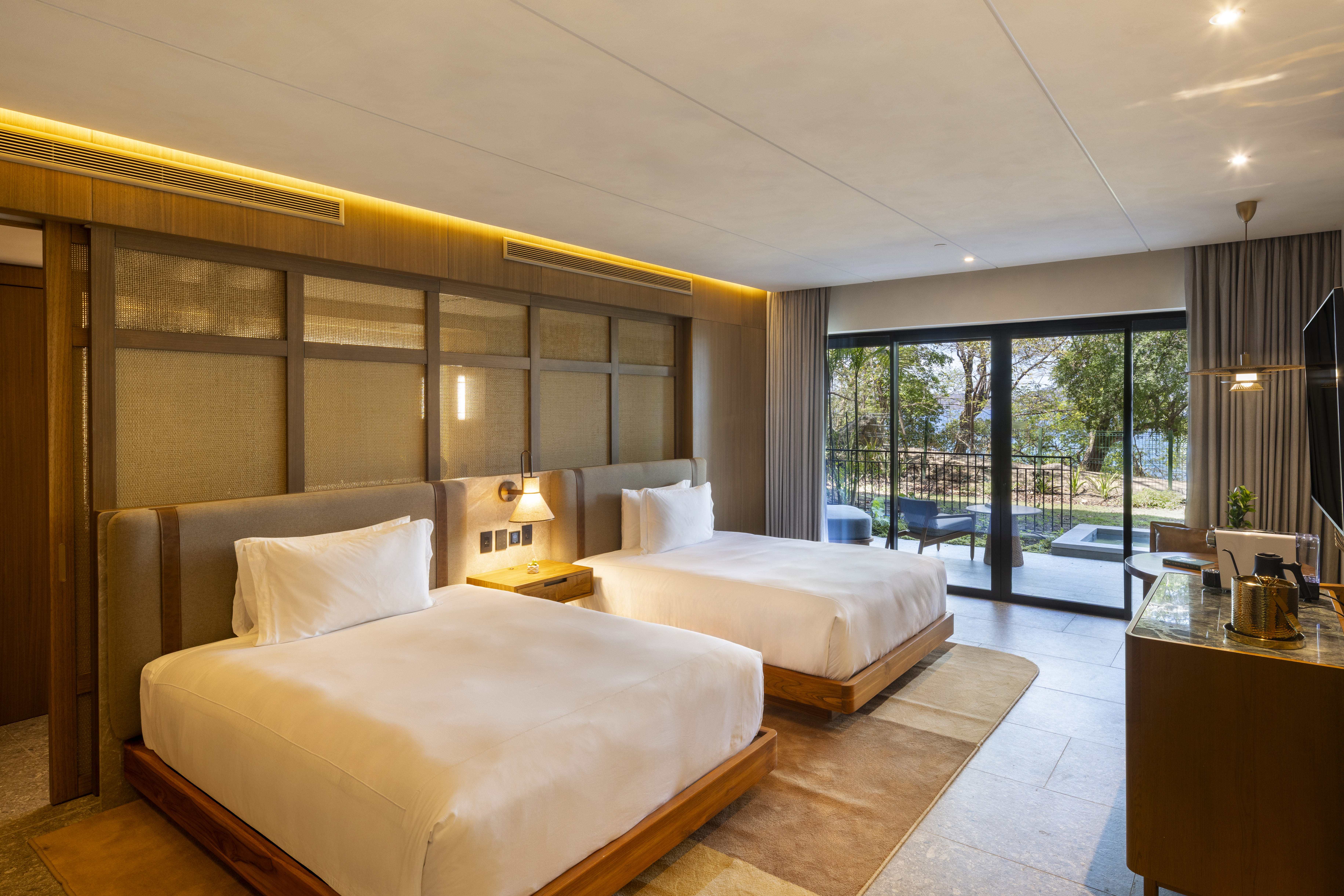 Double Two Queen Beds