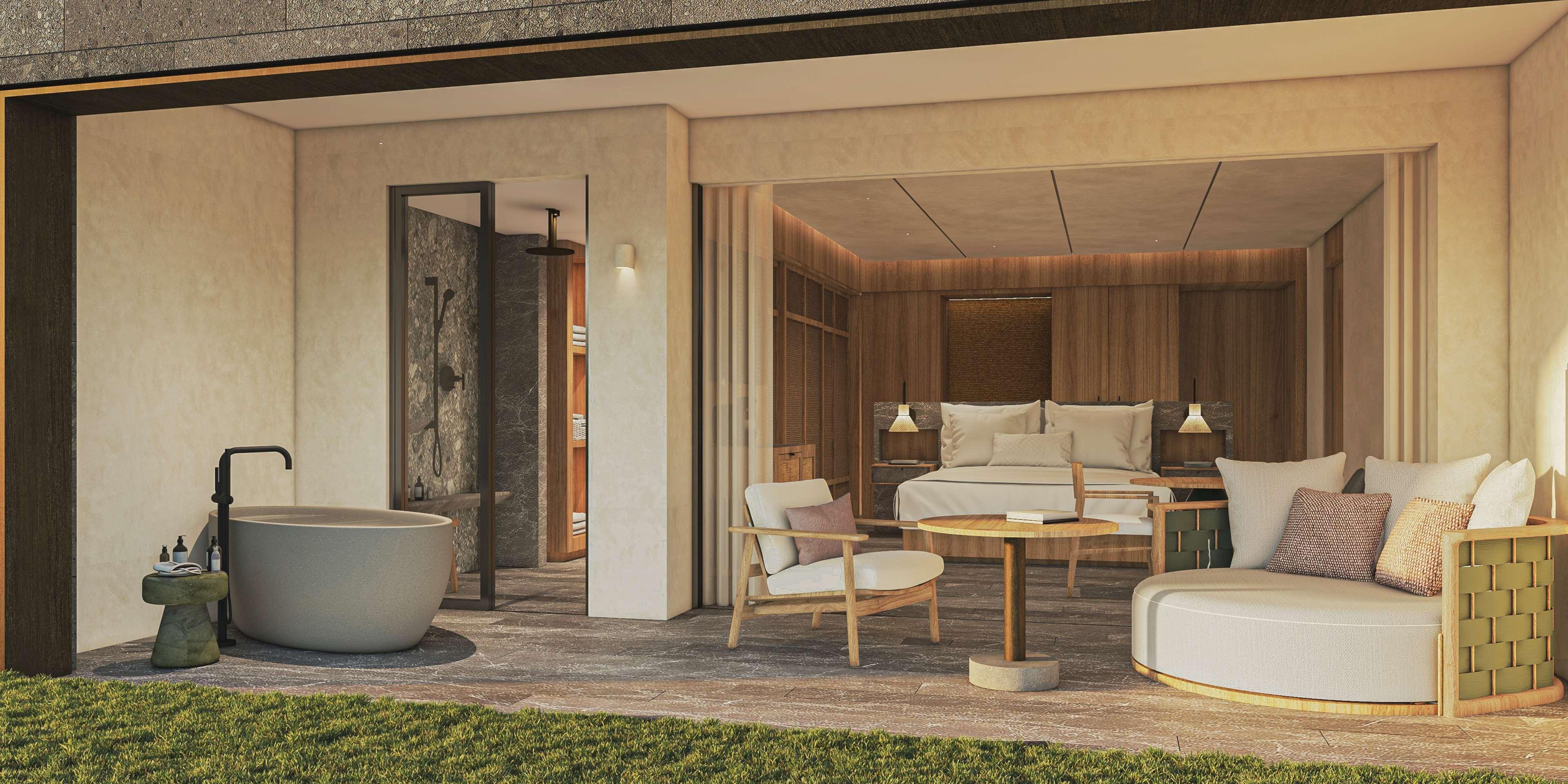 Double or Twin Accessible King Size Bed