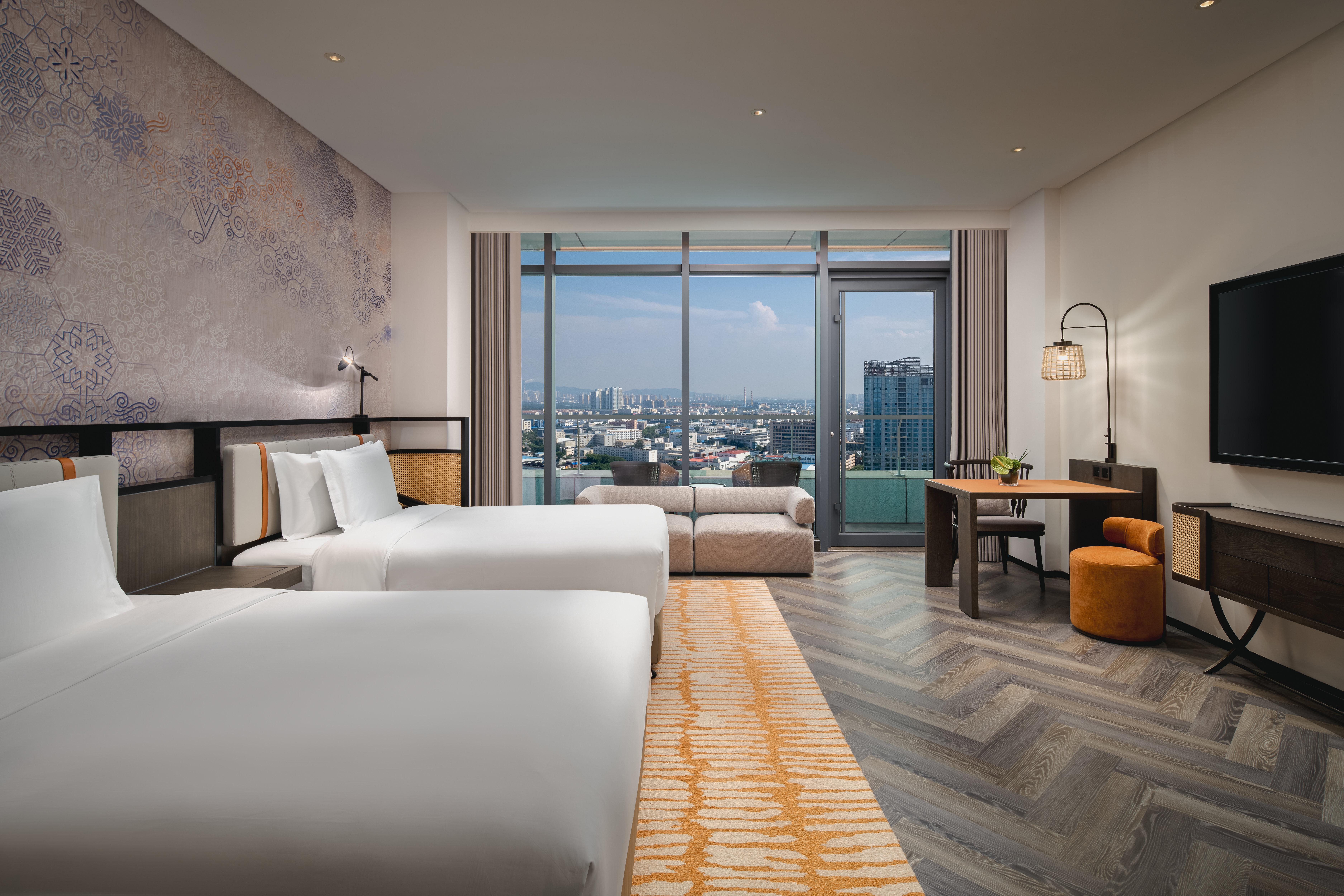 Room Two Double Beds Premium