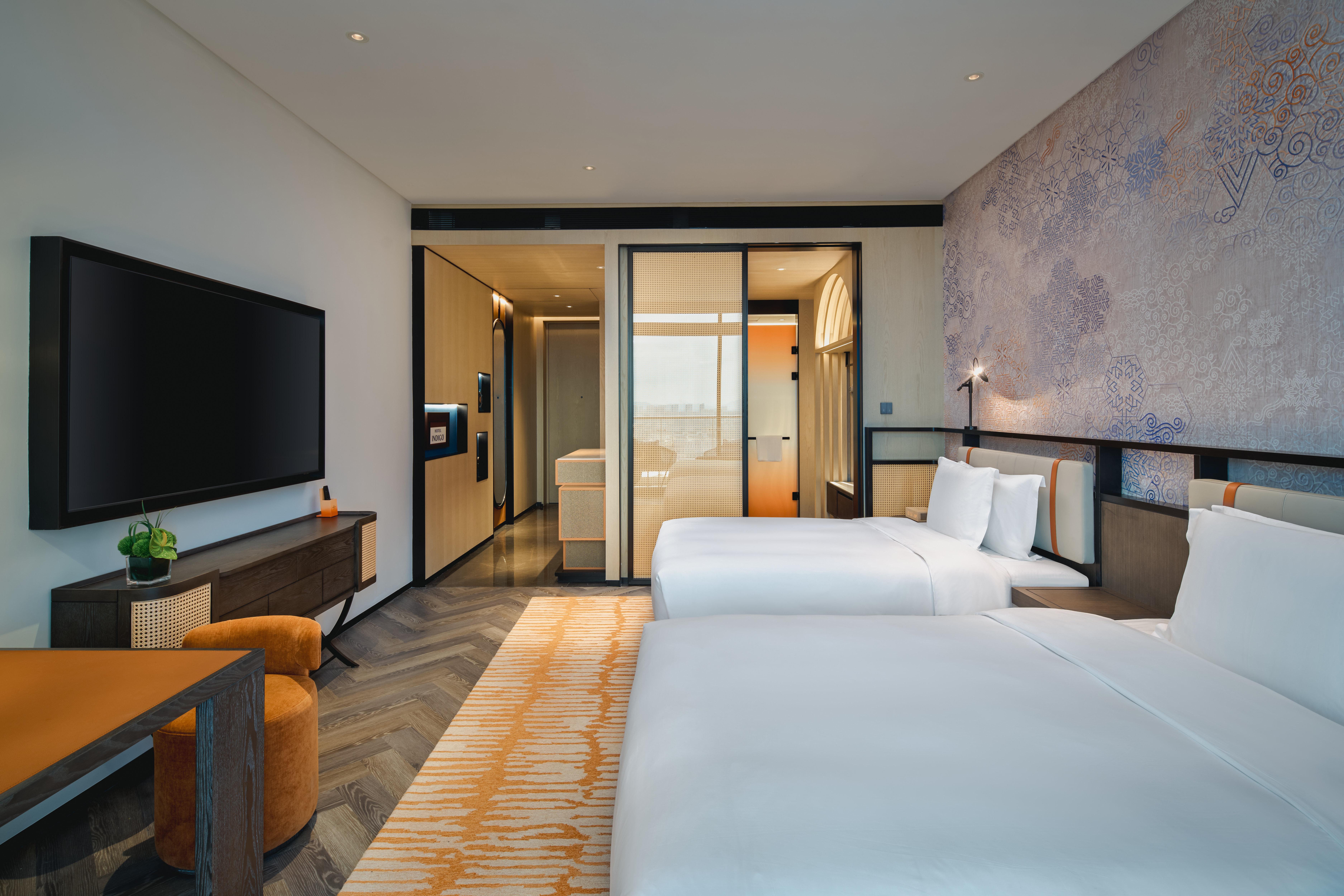 Room Two Double Beds Premium