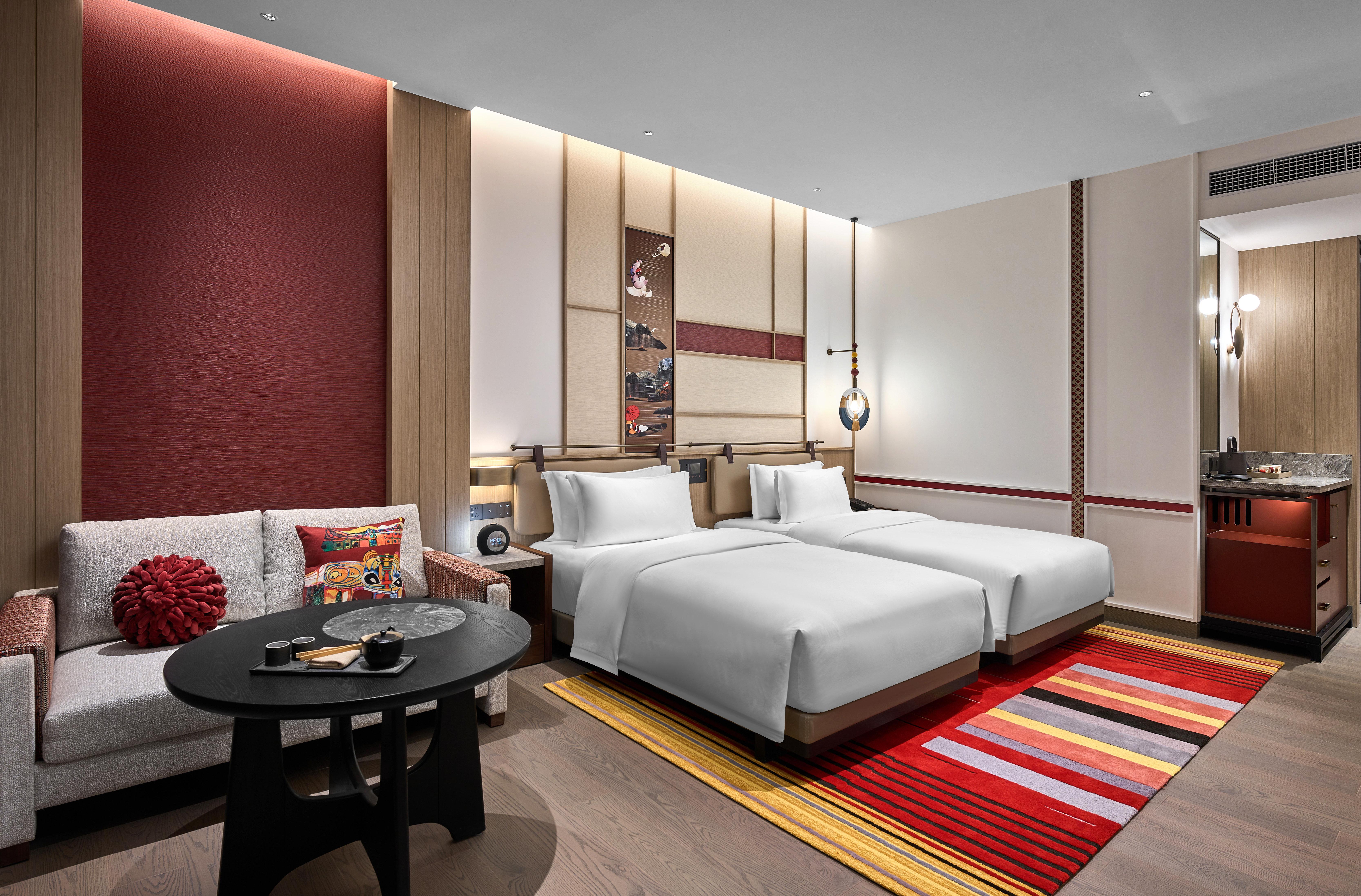 Room Two Double Beds Premium