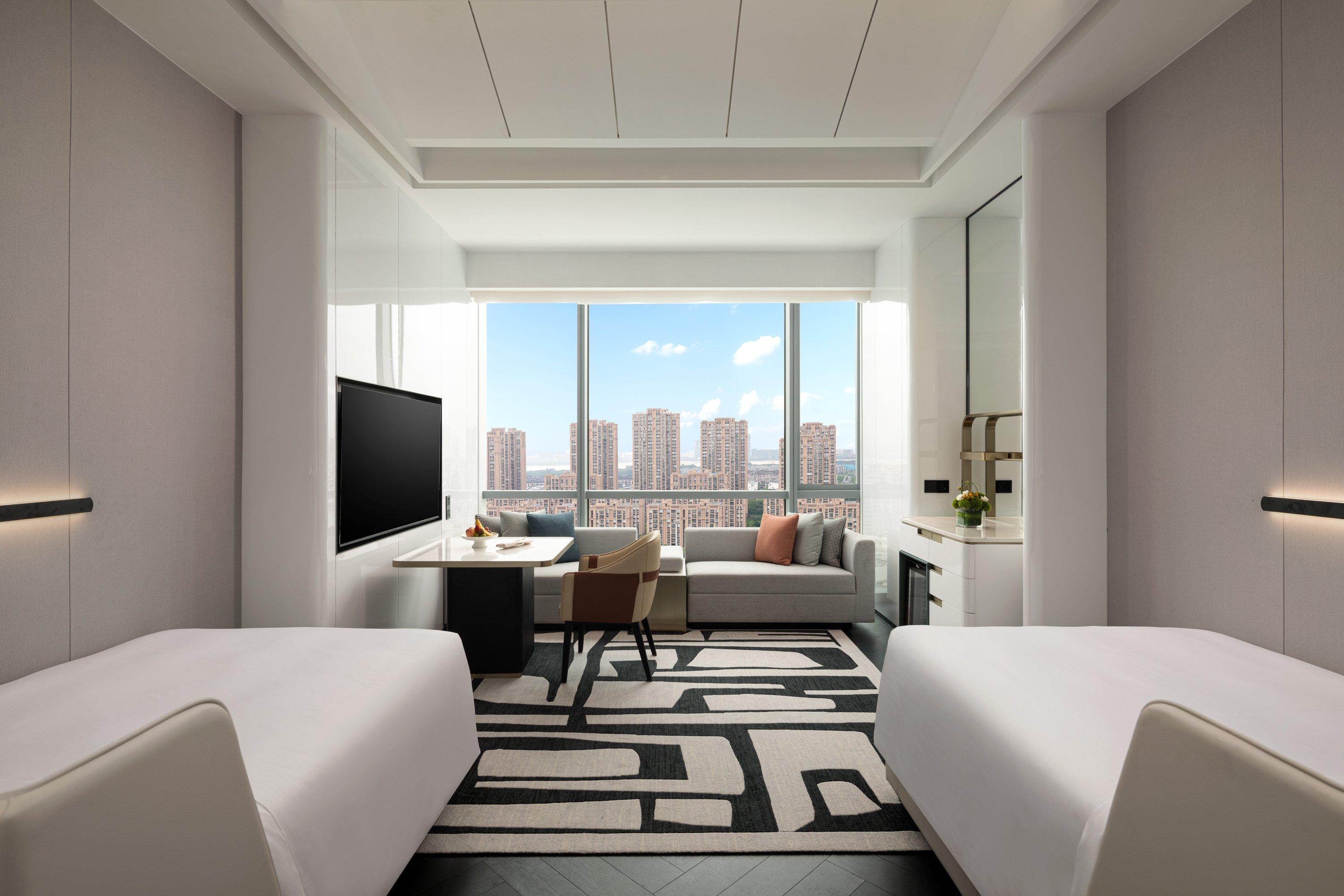 Room City View Two Double Beds