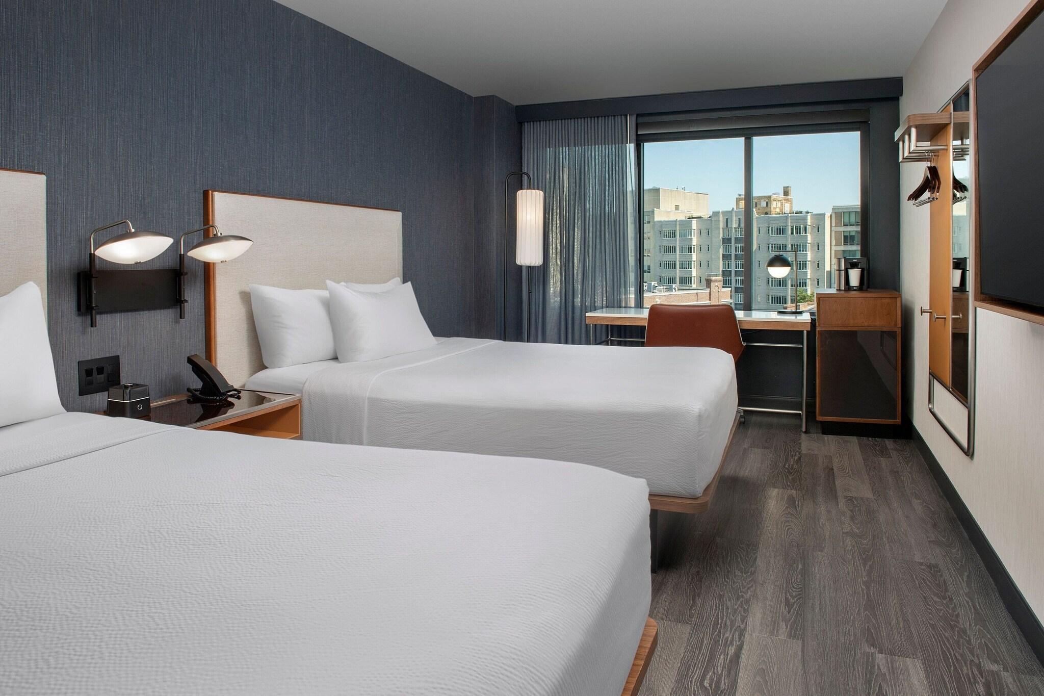 Double Two Queen Beds