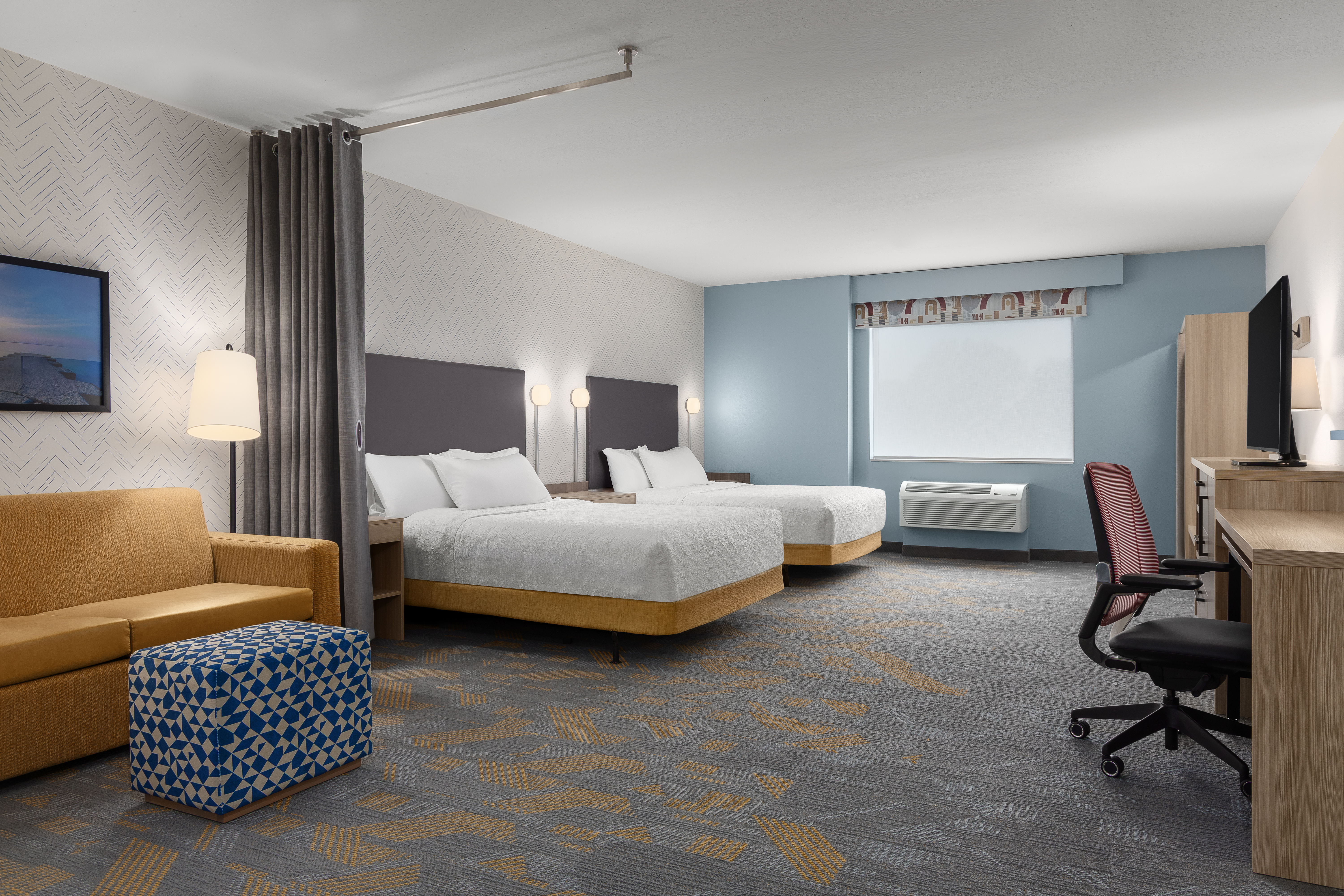 Studio Accessible-two Queen Beds