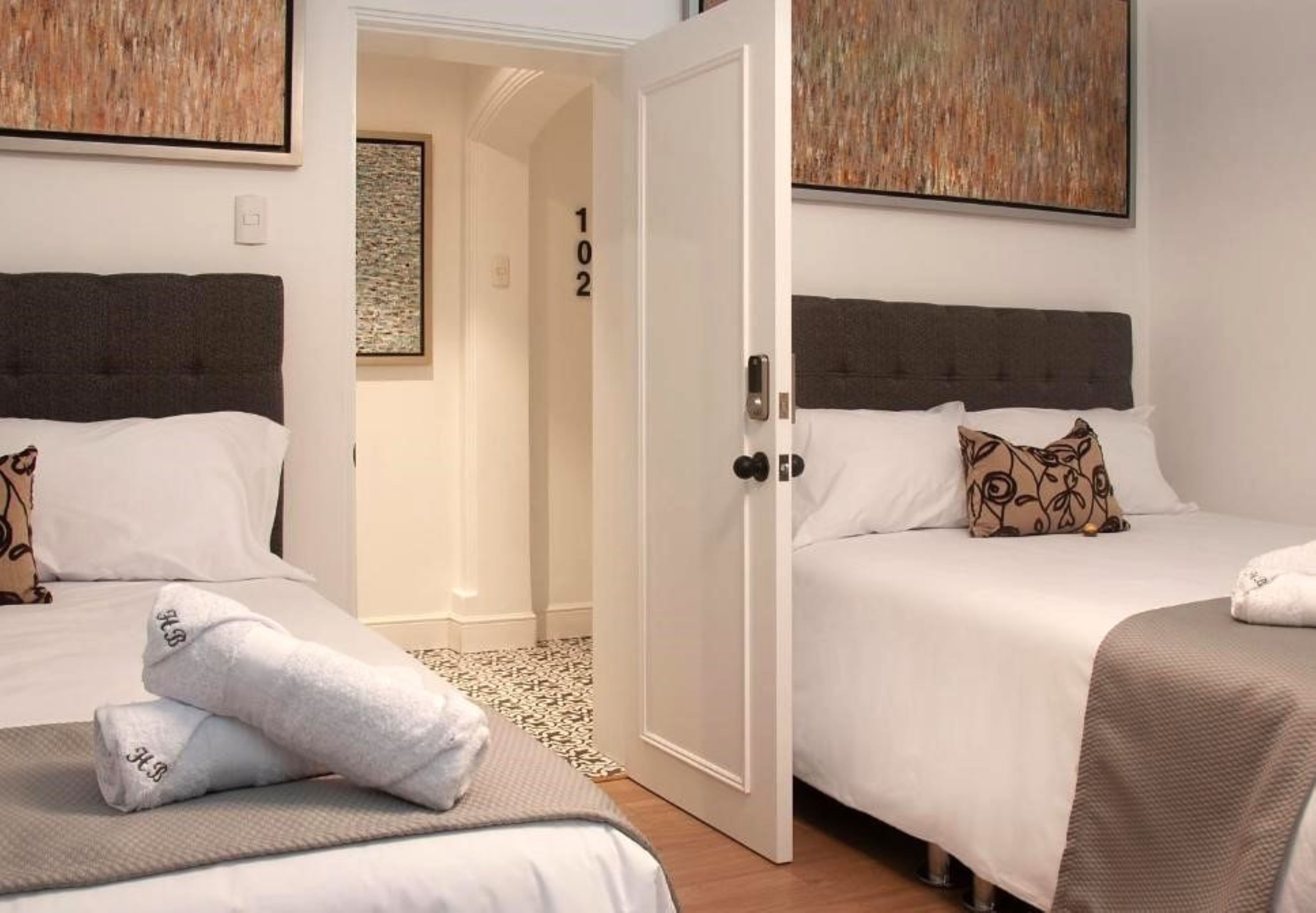 Double Two Queen Beds