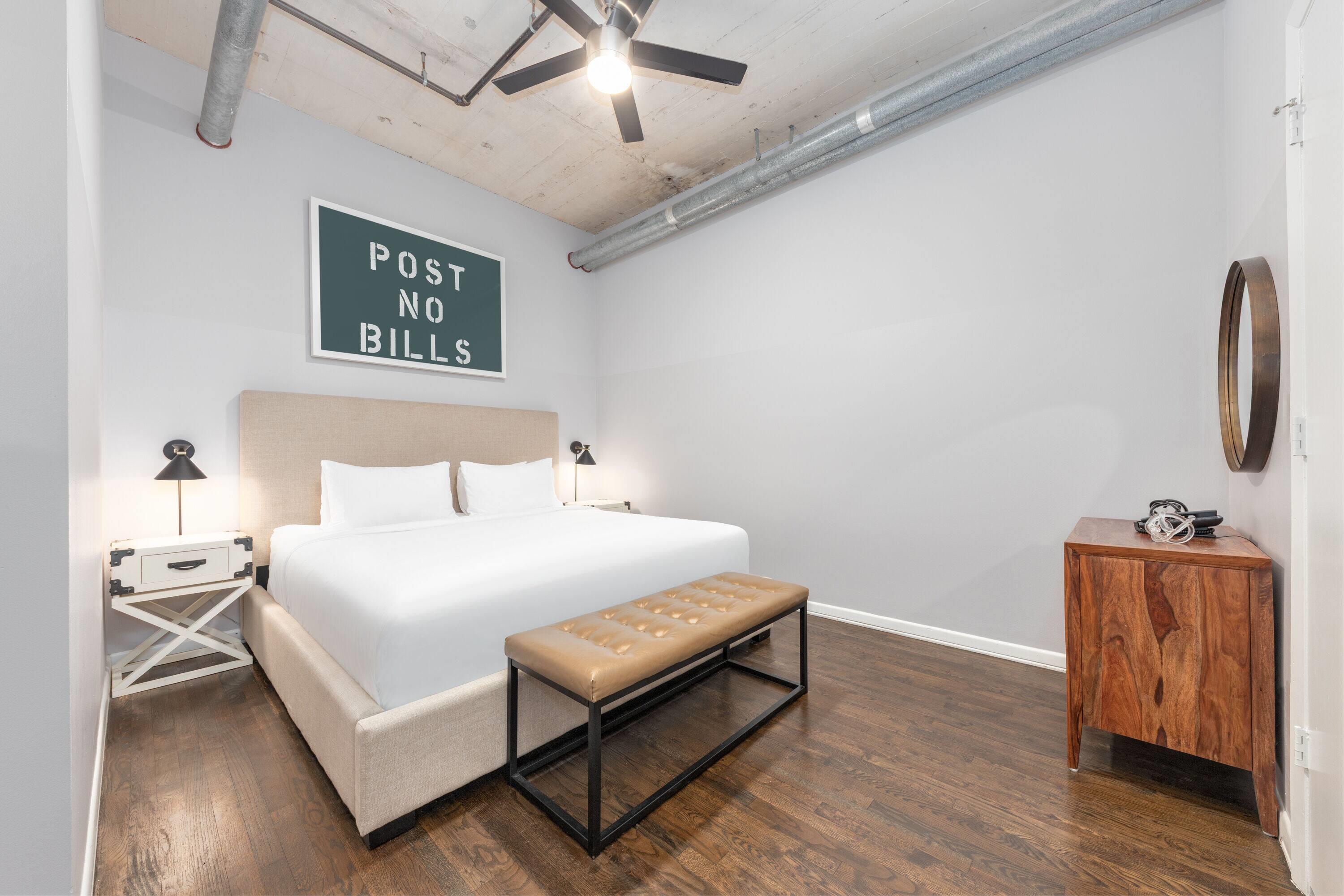 Studio King Size Bed