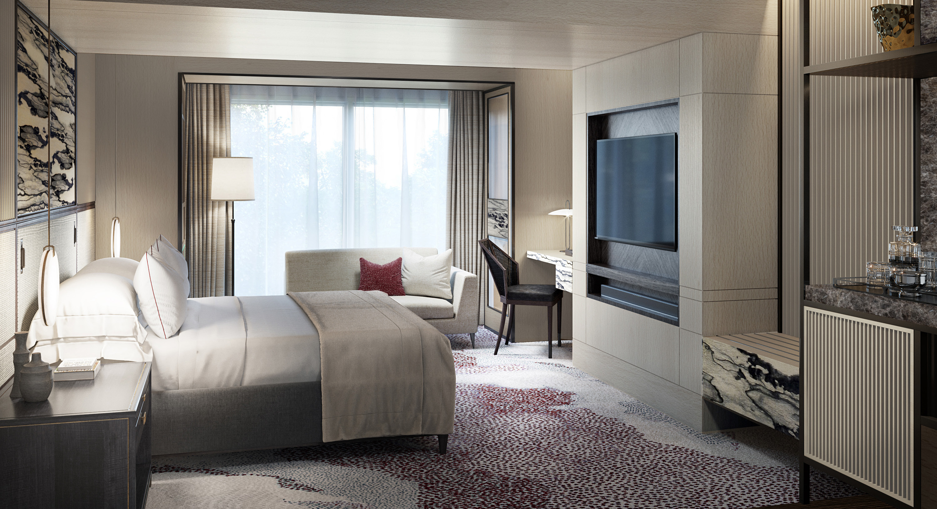 Double Deluxe King Bed