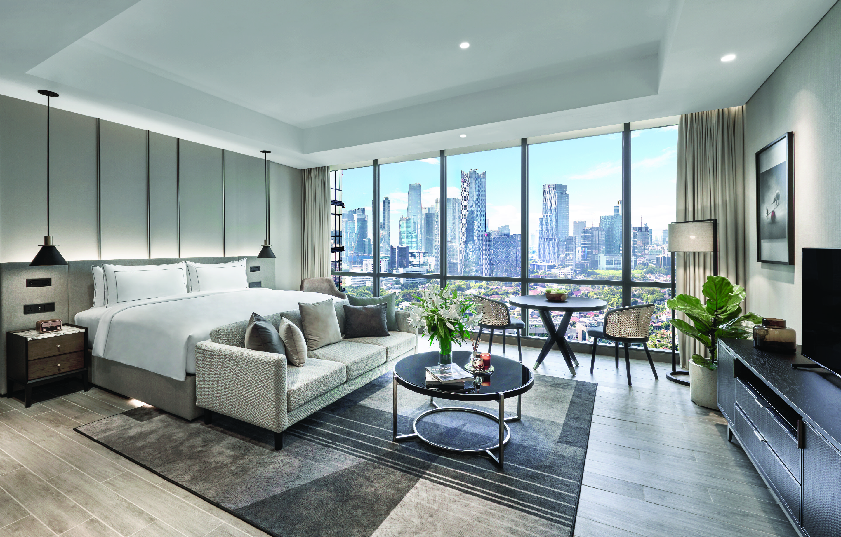 Studio King Size Bed