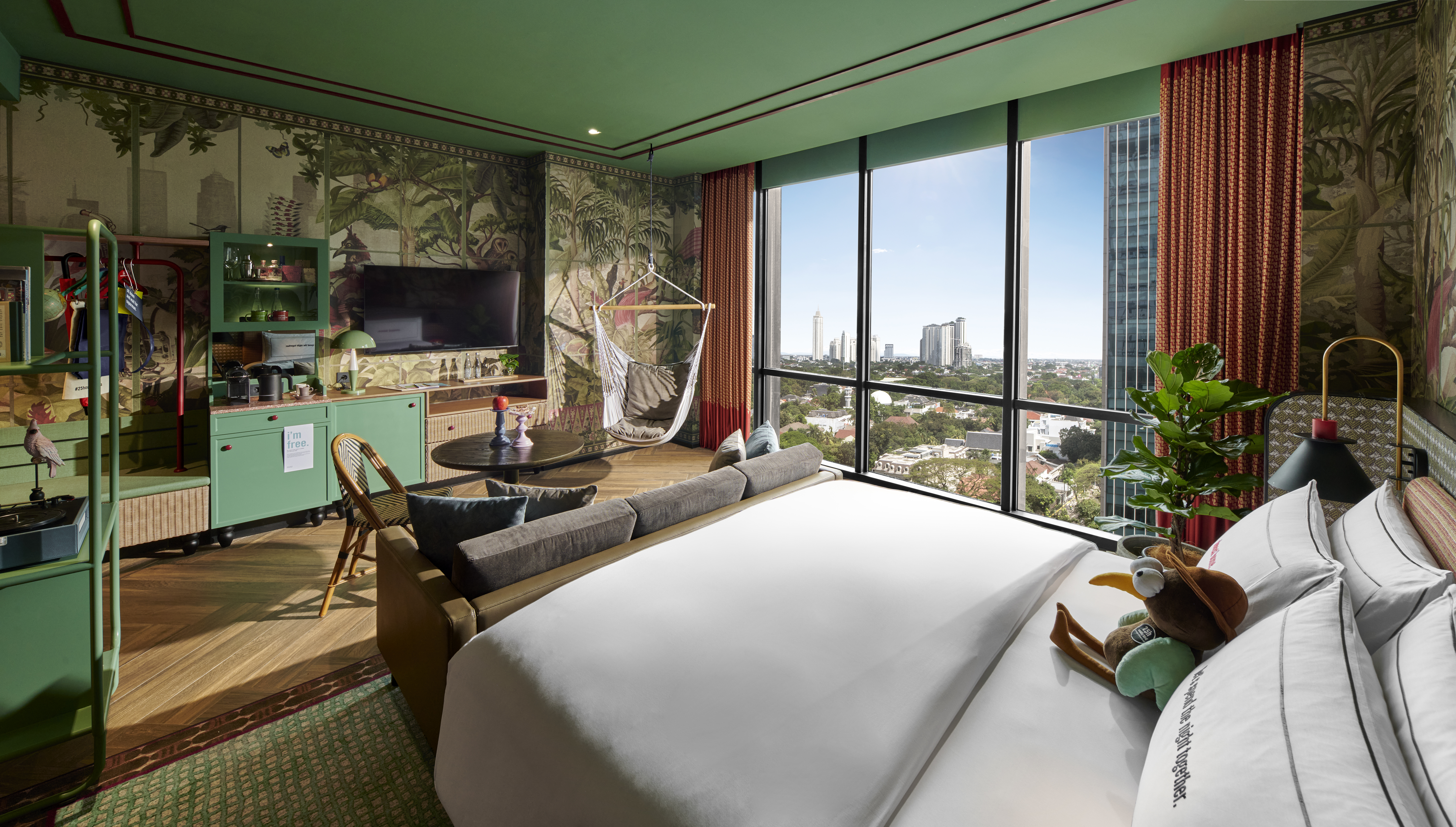 Double King Size Bed