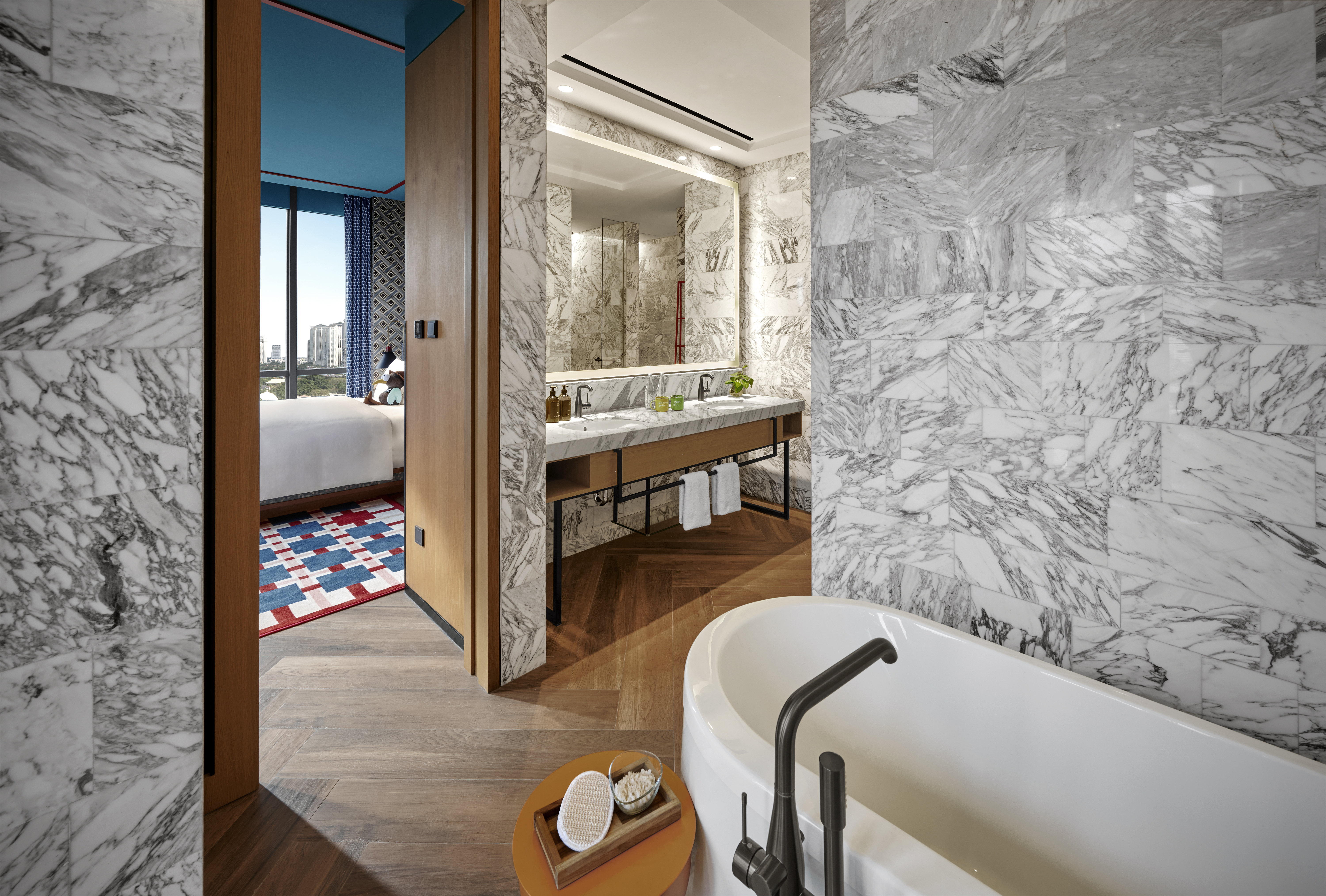 Double King Size Bed