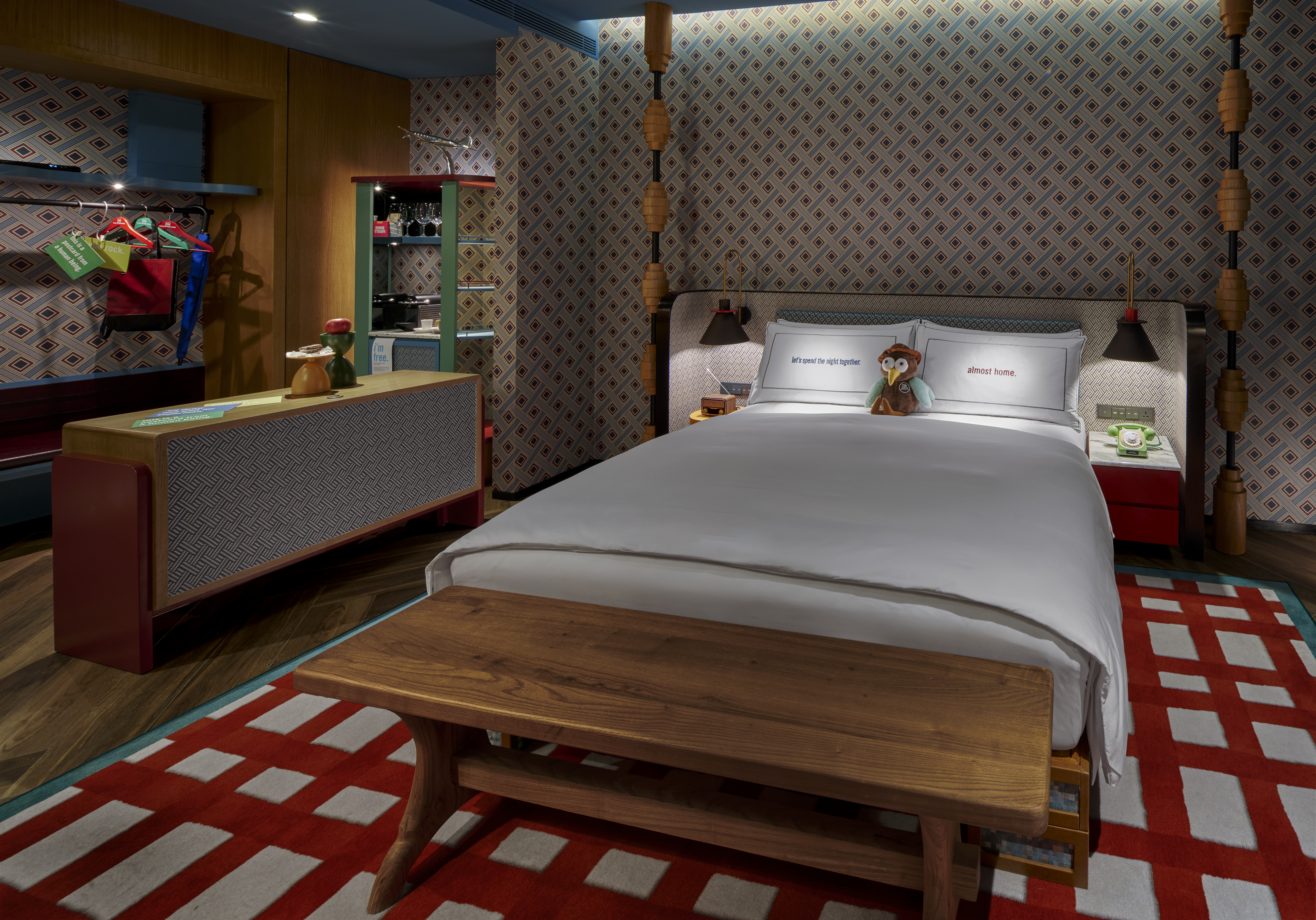 Double King Size Bed