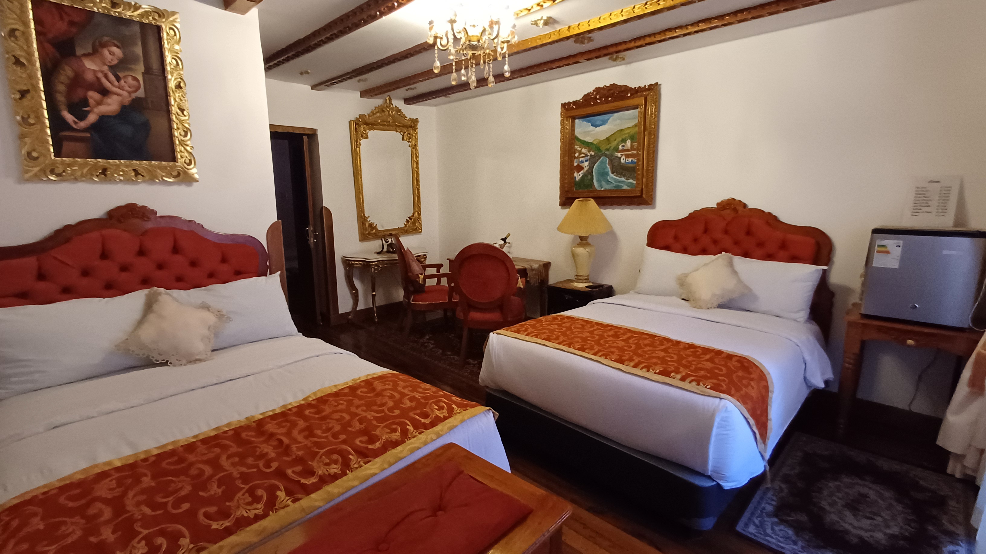 Double Two Queen Beds