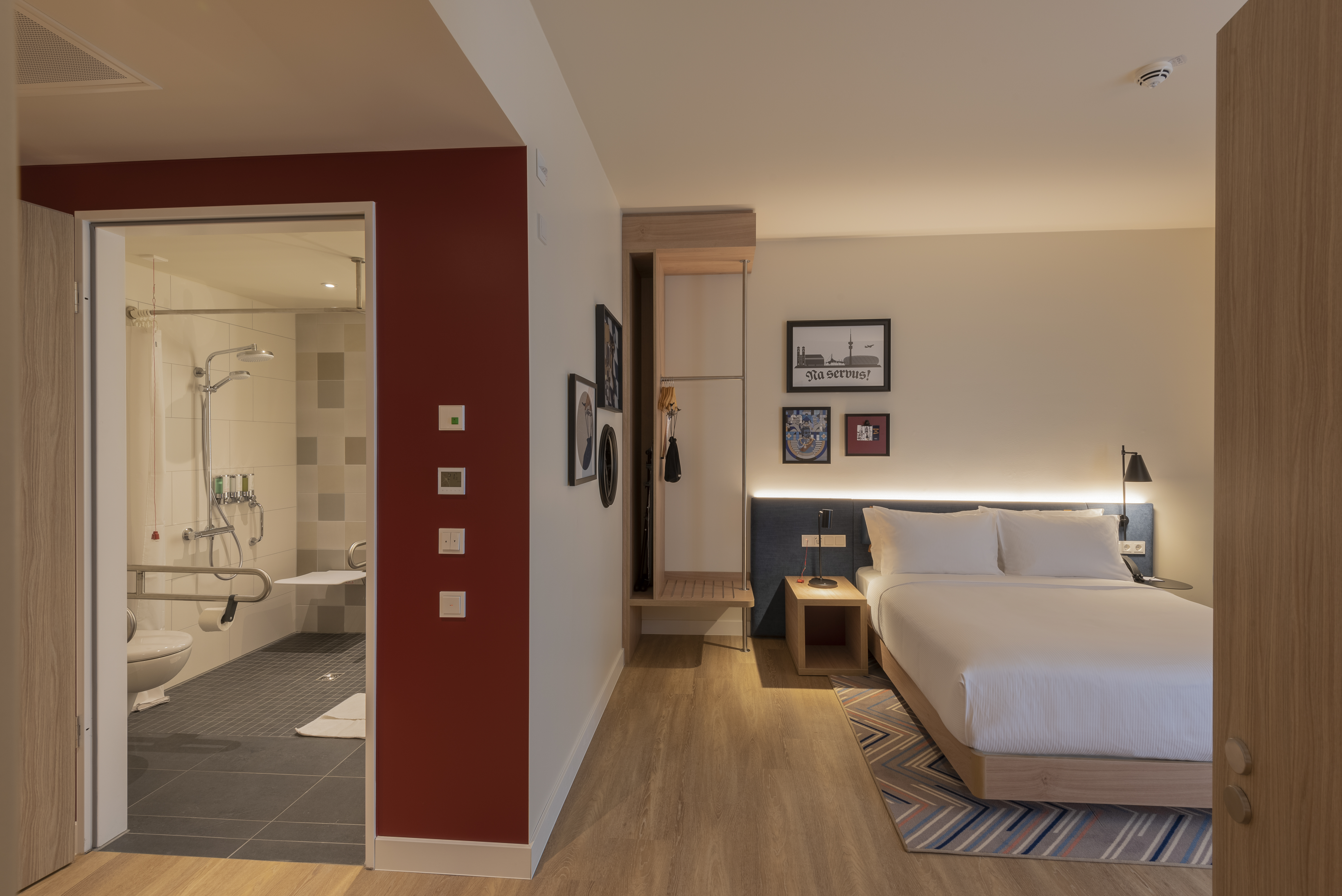 Double Accessible-queen Size Bed