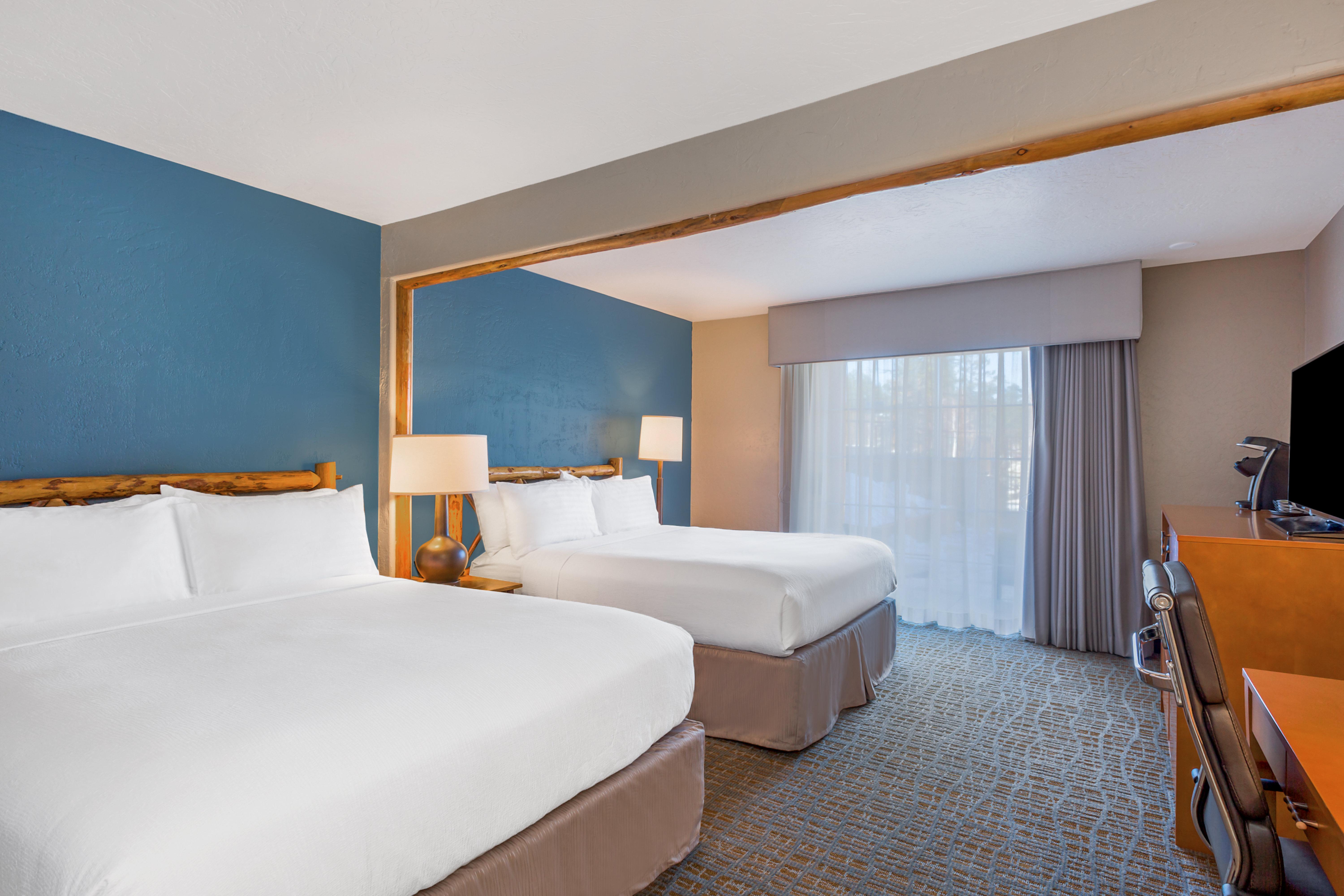 Double Two Queen Beds