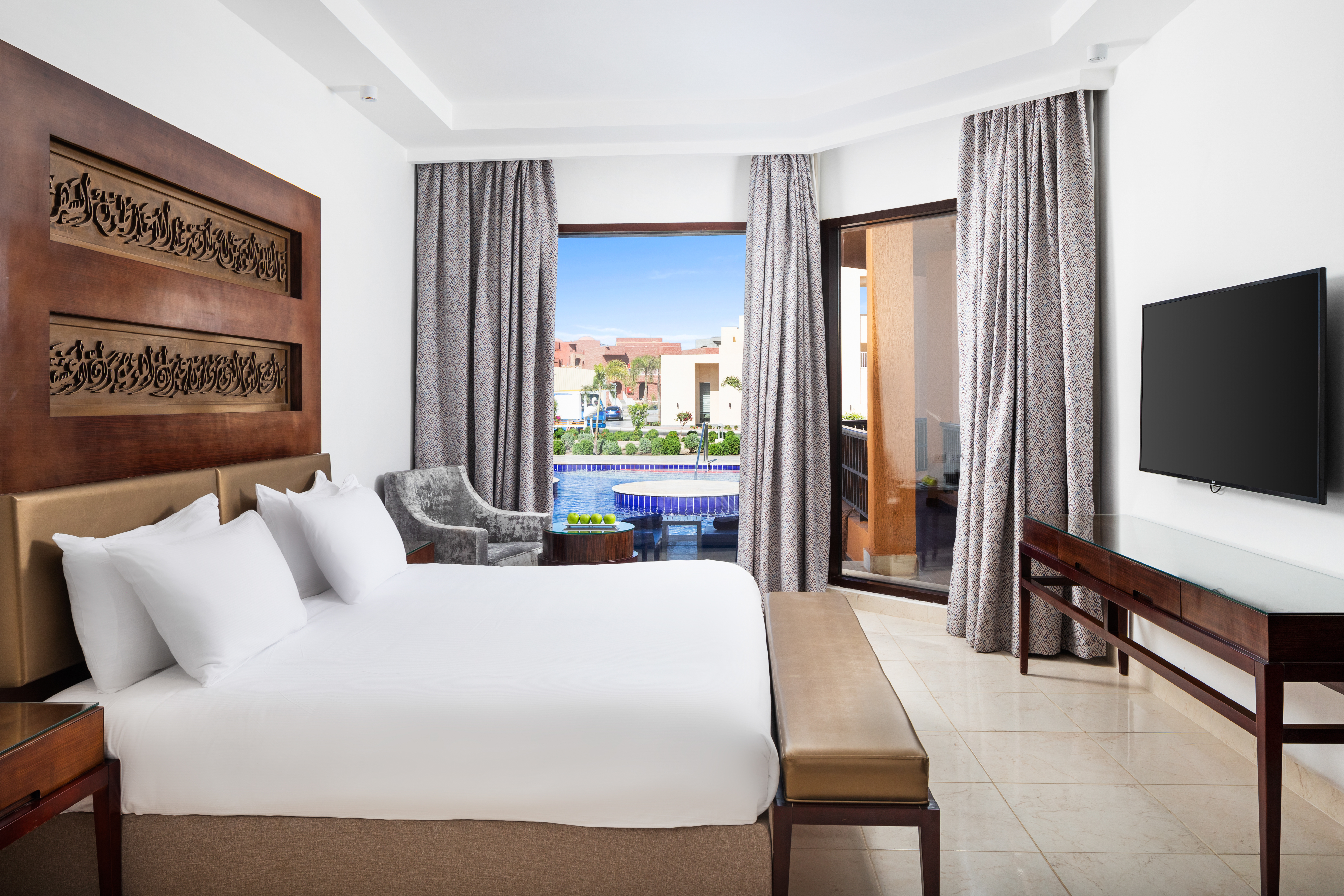 Family Room Pool View