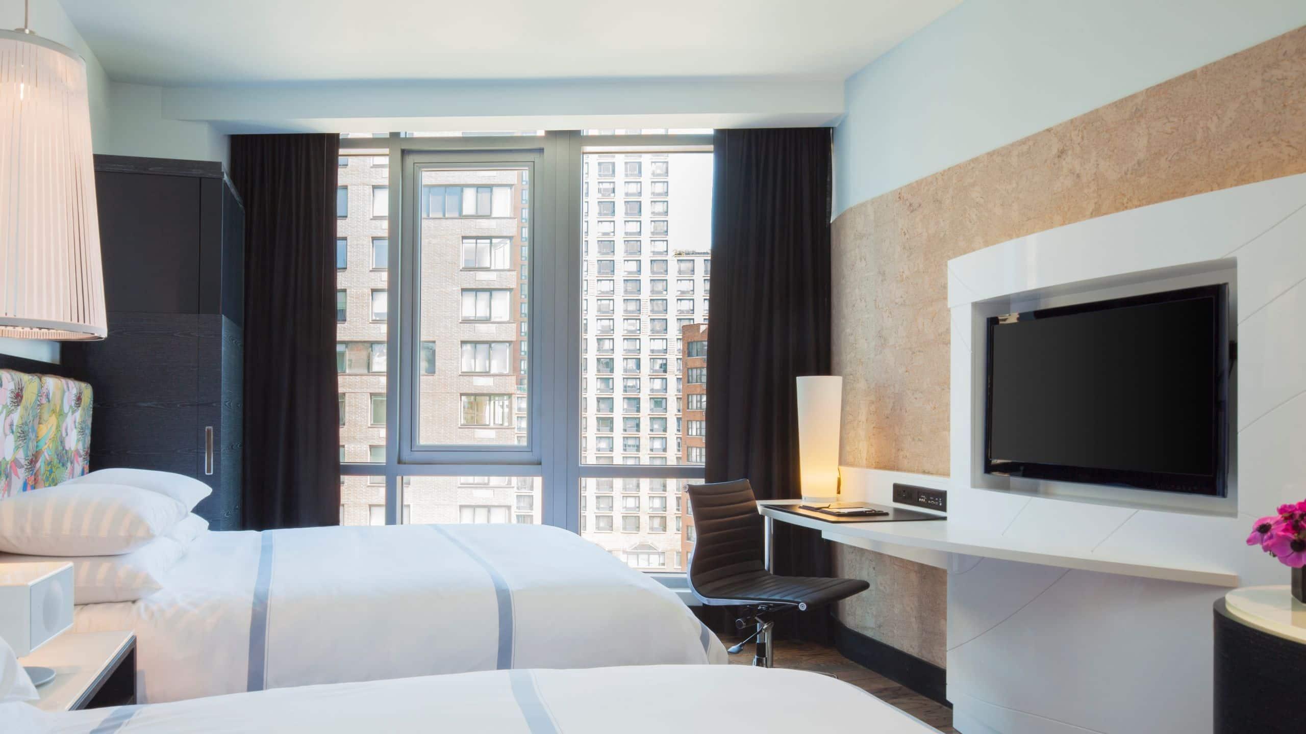 Double Two Queen Beds