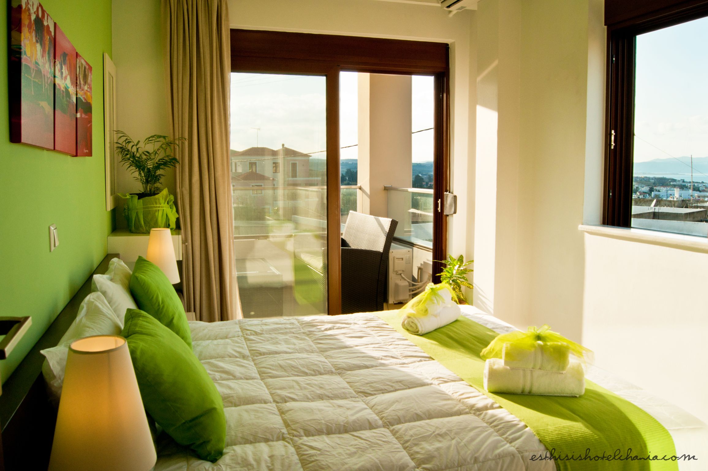 Family Room Two Bedrooms with Views