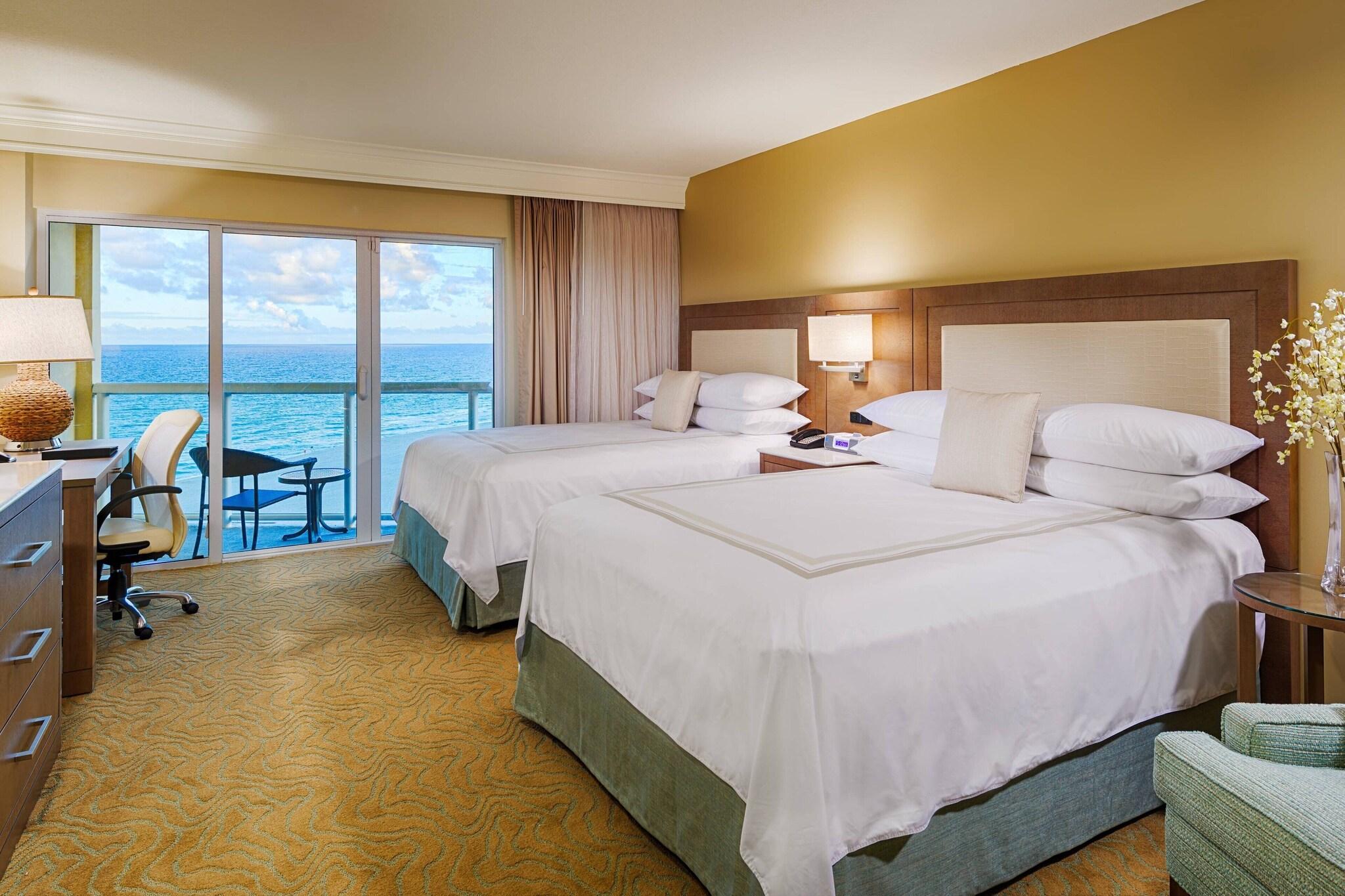 Double Ocean View Two Queen Beds