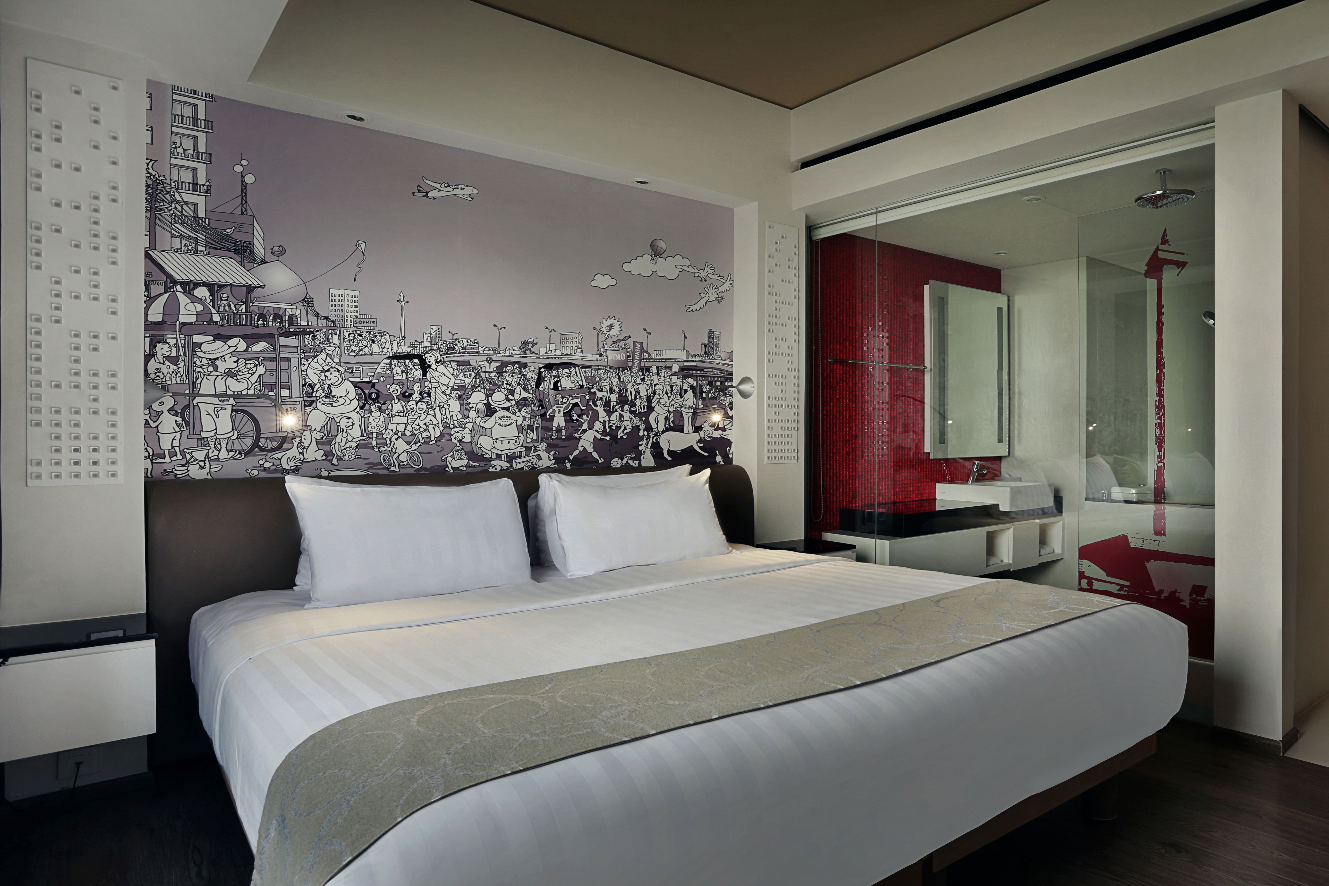 Double King Size Bed