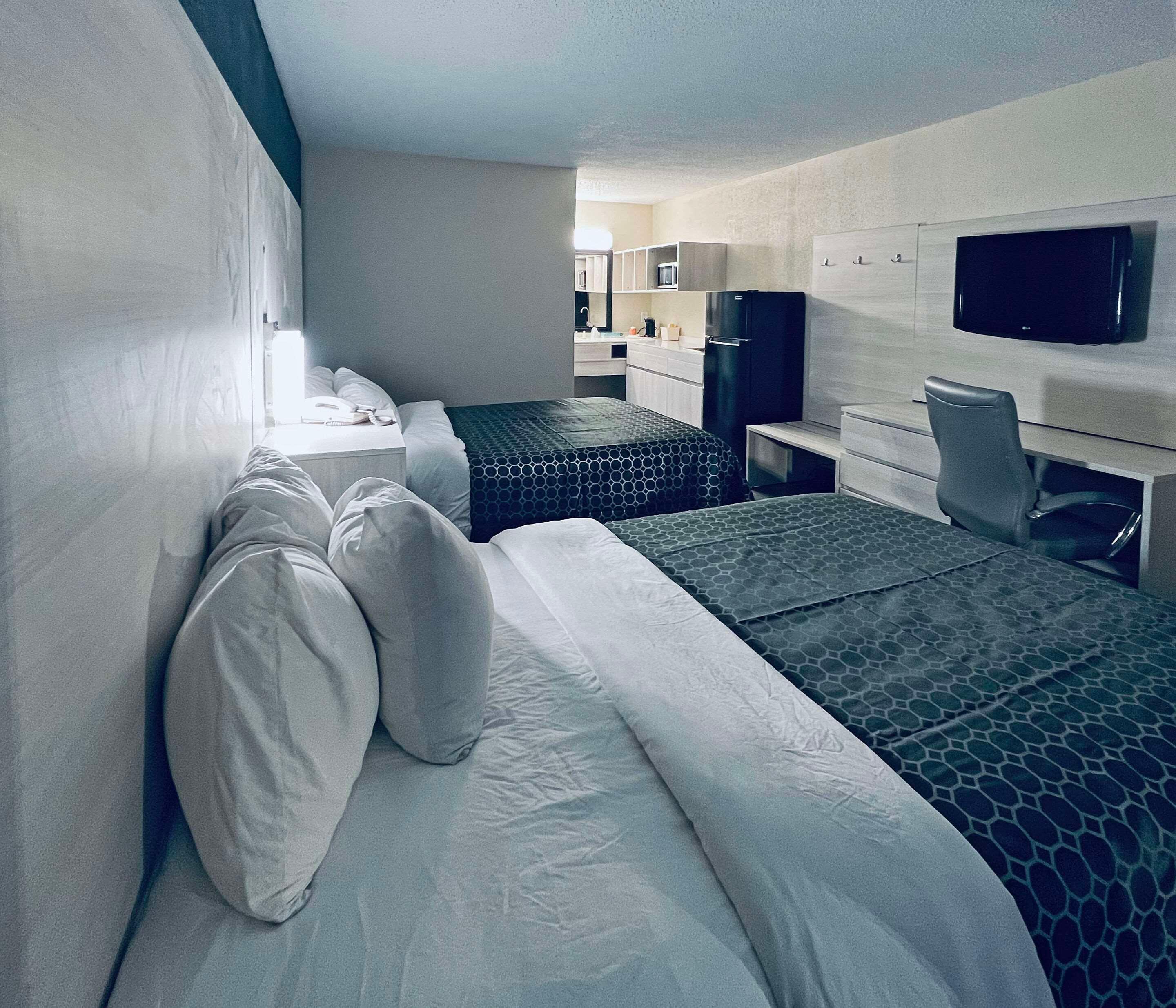 Twin Two Double Beds