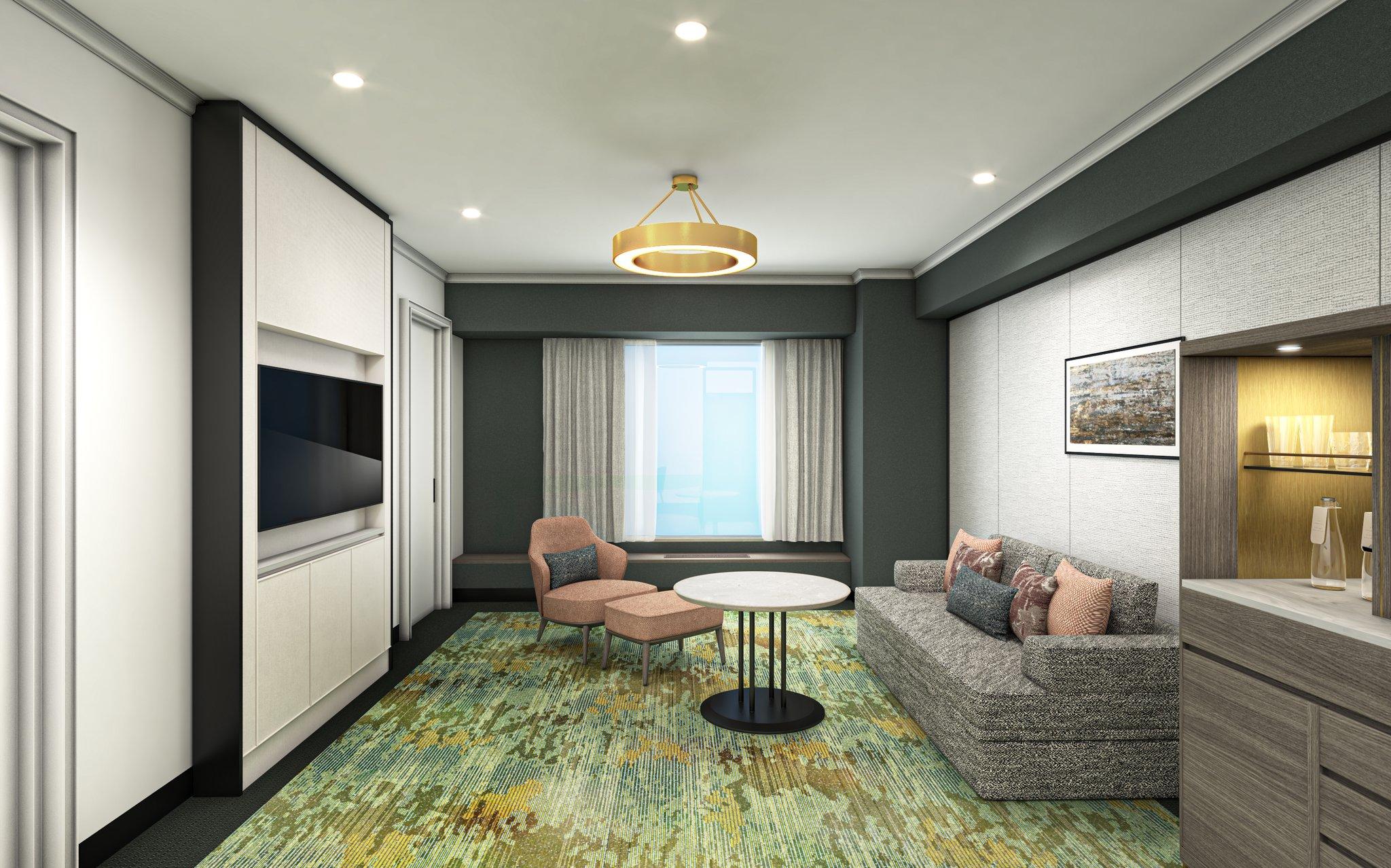 Suite Two Double Beds One Bedroom 