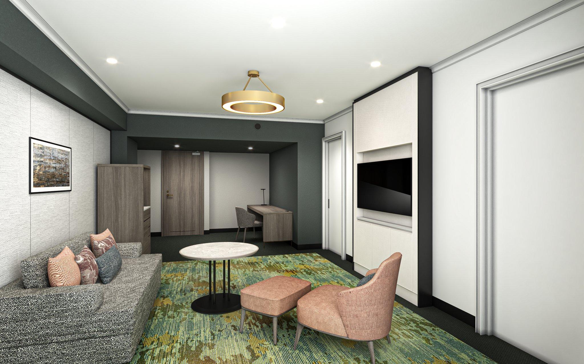 Suite Two Double Beds One Bedroom 