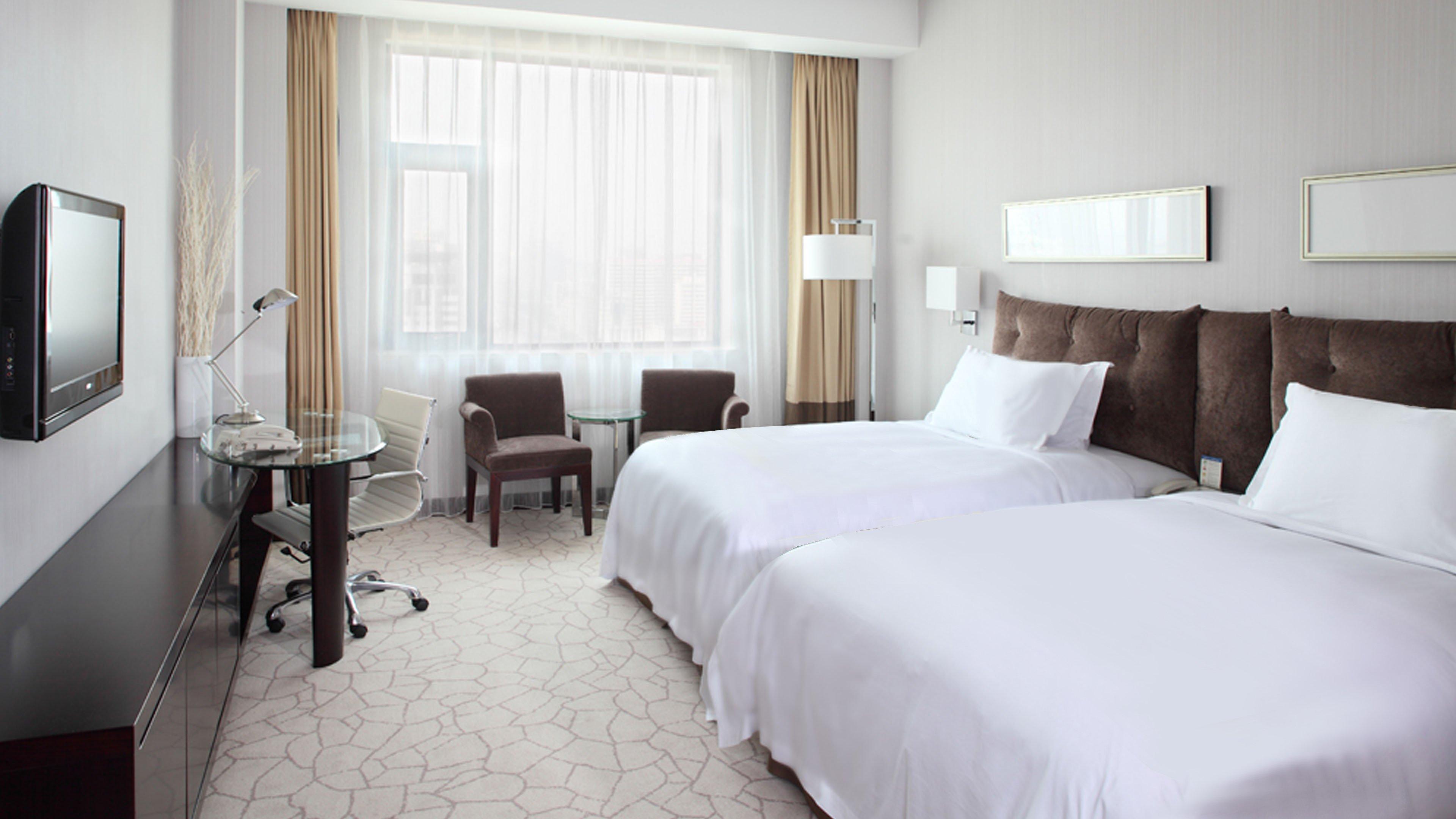 Double Two Double Beds