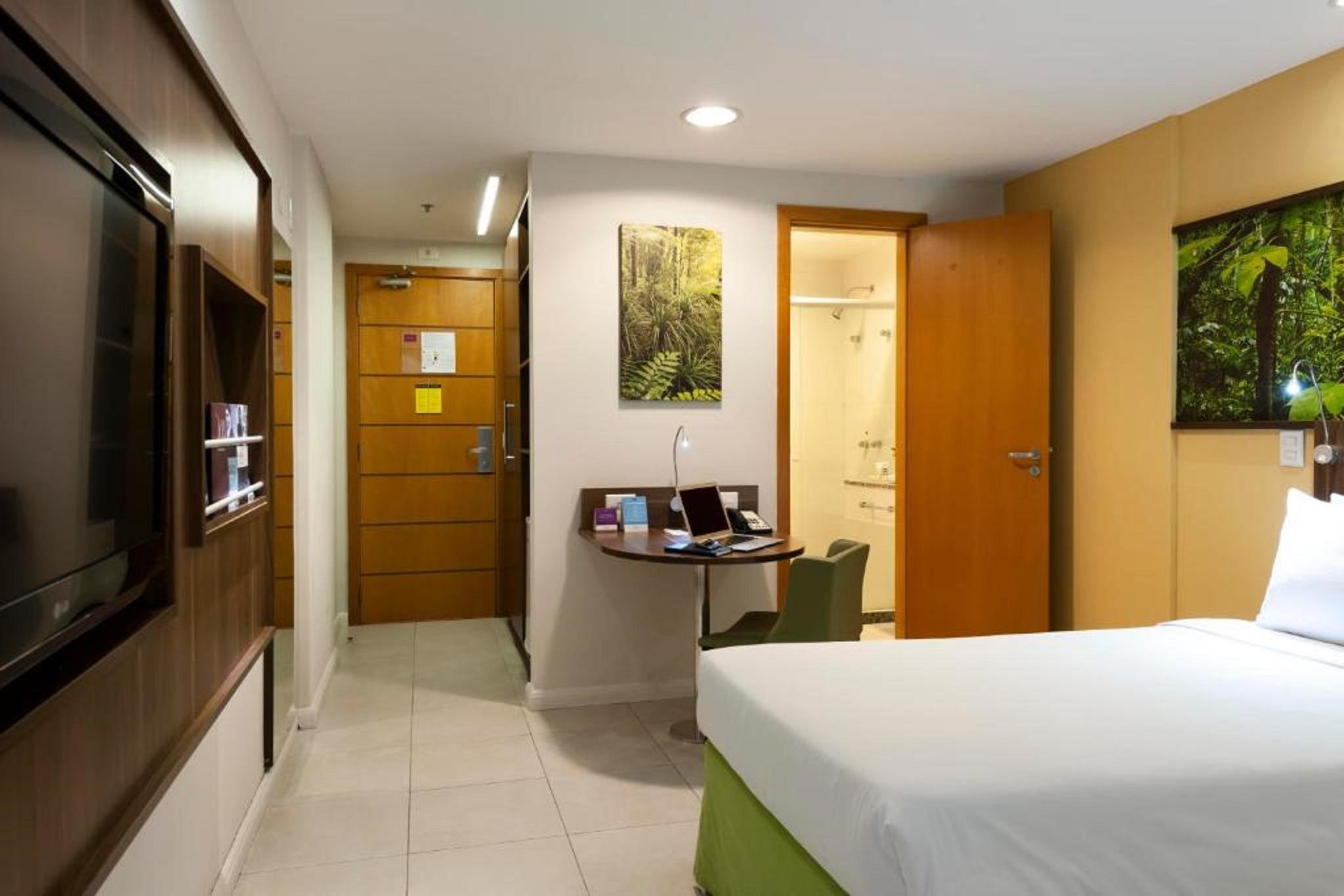 Single Classic Two Double Beds