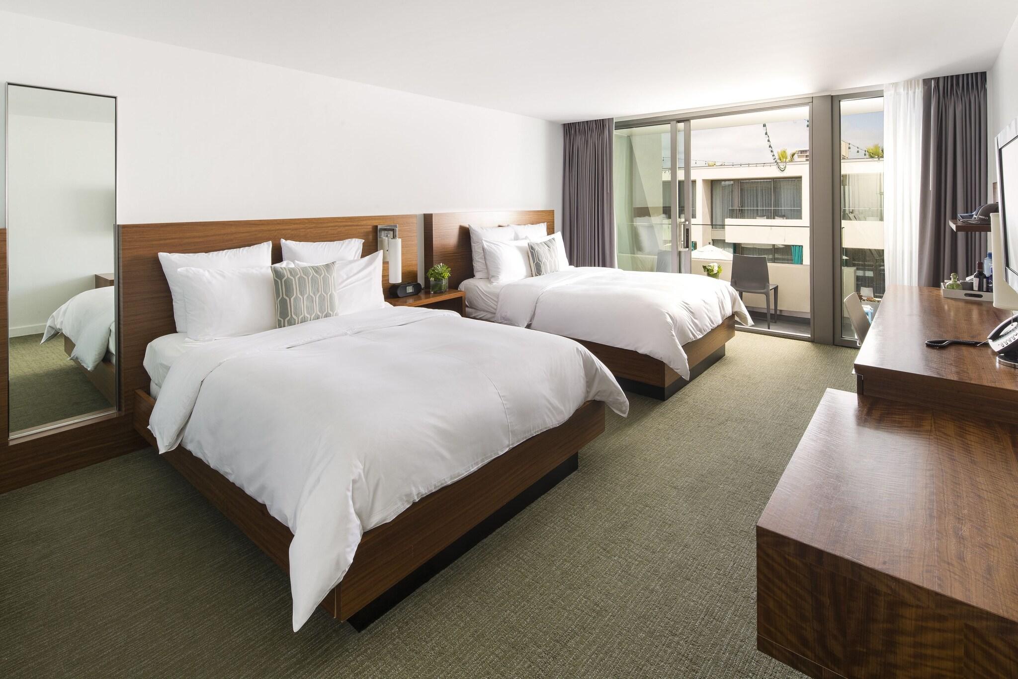 Double Two Queen Beds