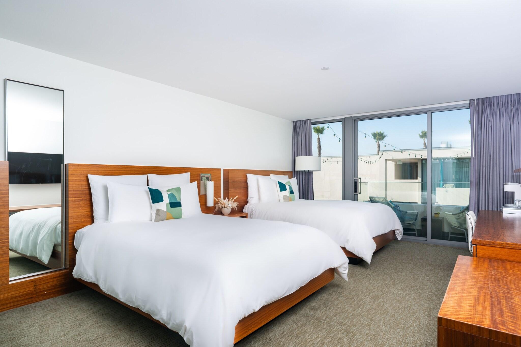 Double Two Queen Beds