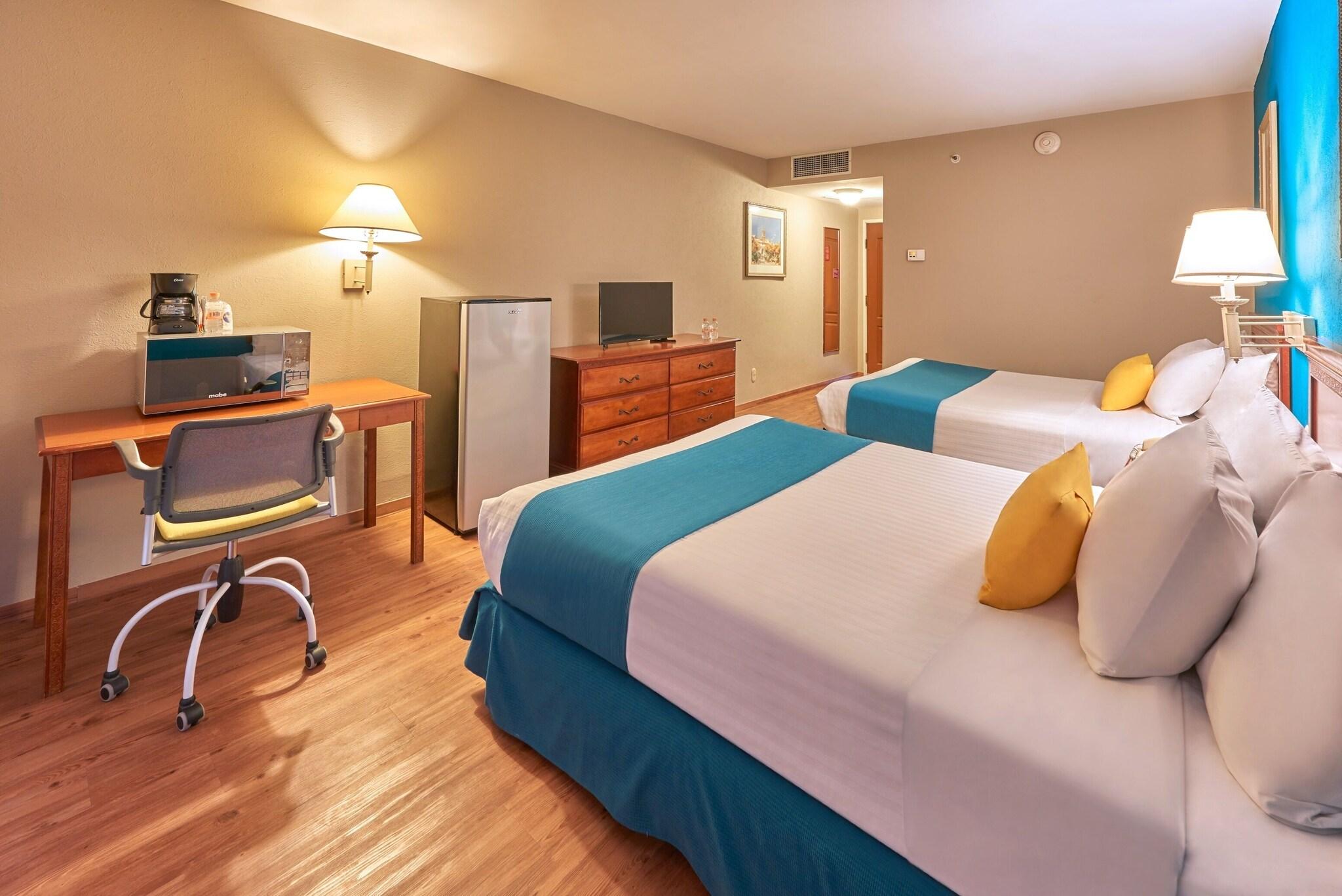 Double Two Queen Beds