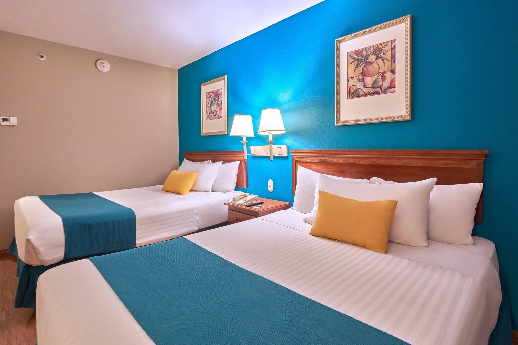 Double Two Queen Beds