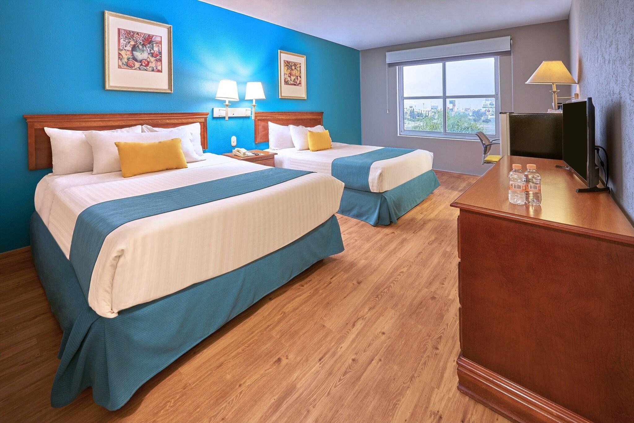 Double Two Queen Beds