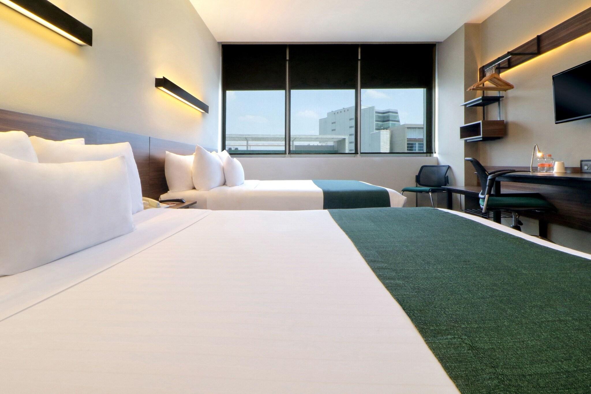 Suite Two Double Beds One Bedroom 