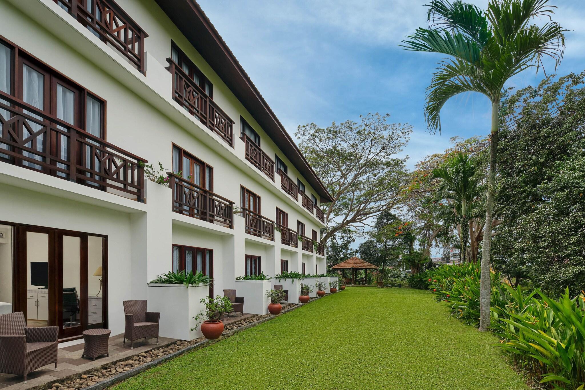 Twin Garden View with Balcony