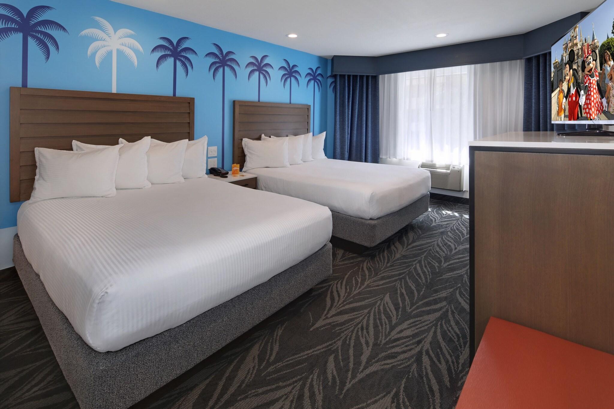 Quadruple Two Queen Beds