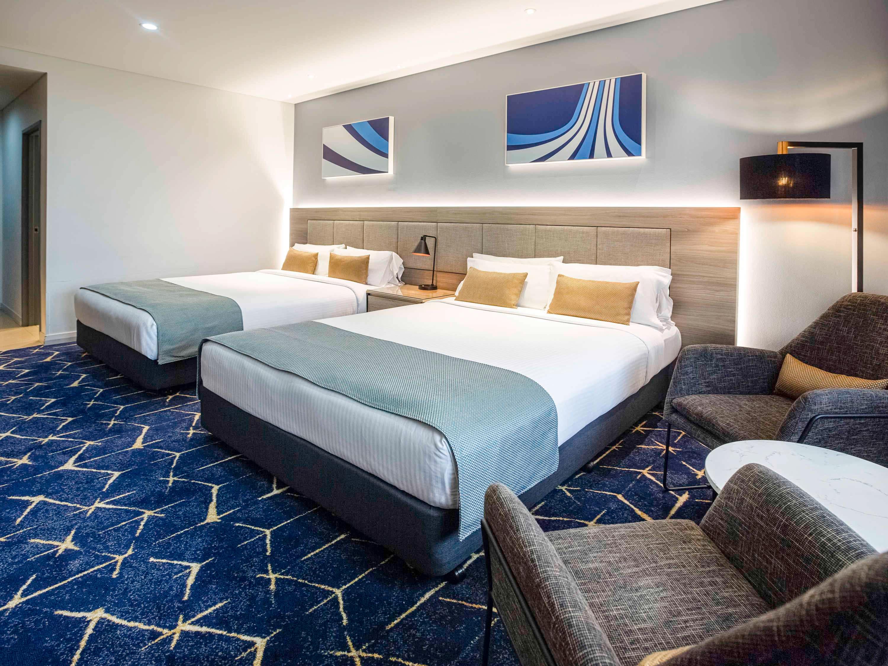 Double Two Queen Beds